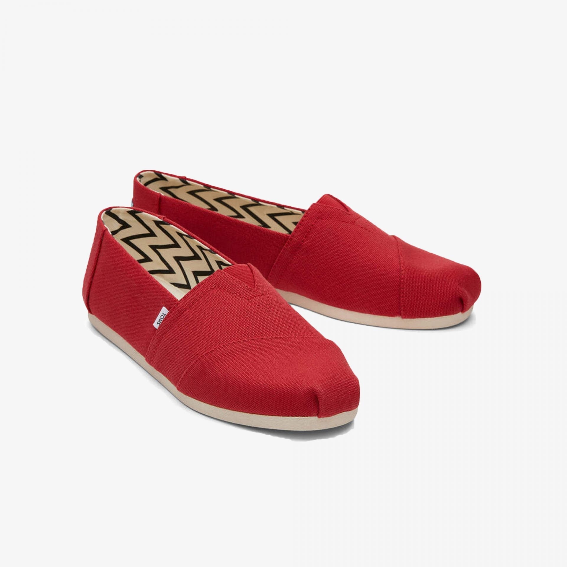 Toms | ALPARGATA RECYCLED COTTON CANVAS { ROSE RED