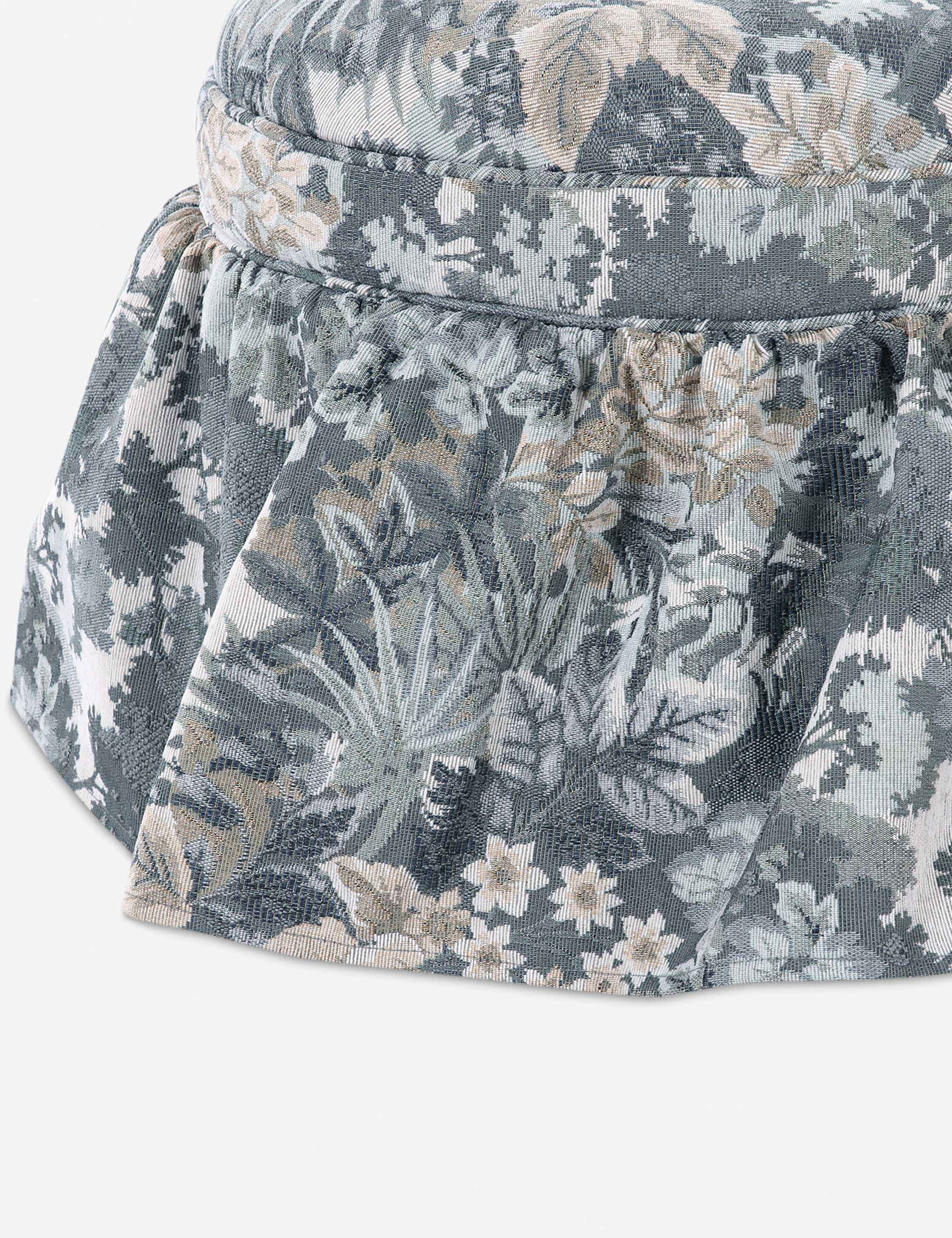 Lulu and Georgia Tompkins Round Storage Ottoman - view 8