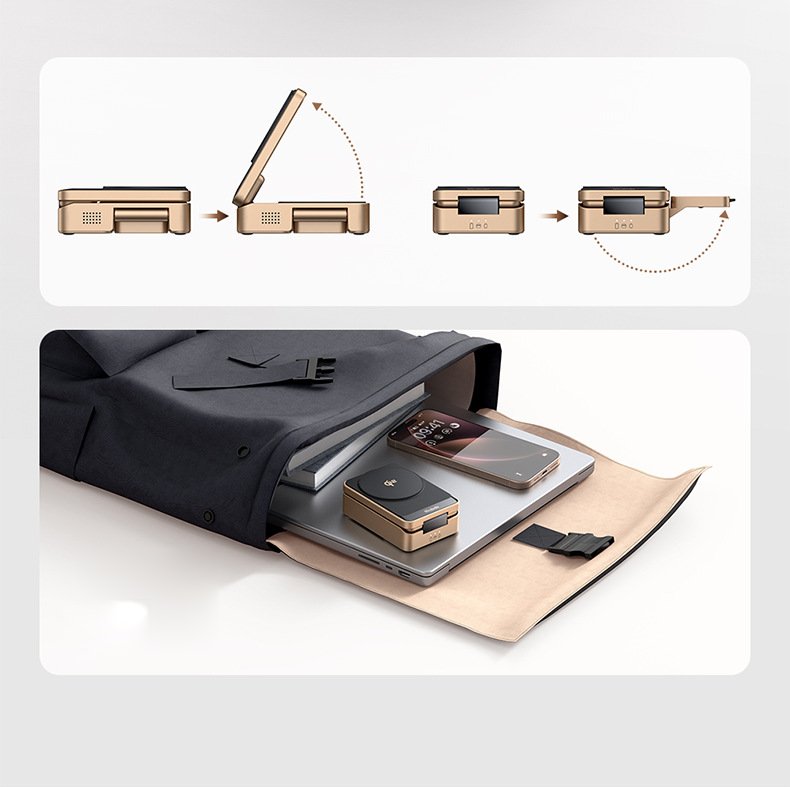 Million Cases Macdodo 15W Three-In-One Foldable Magnetic Charging Station - view 6