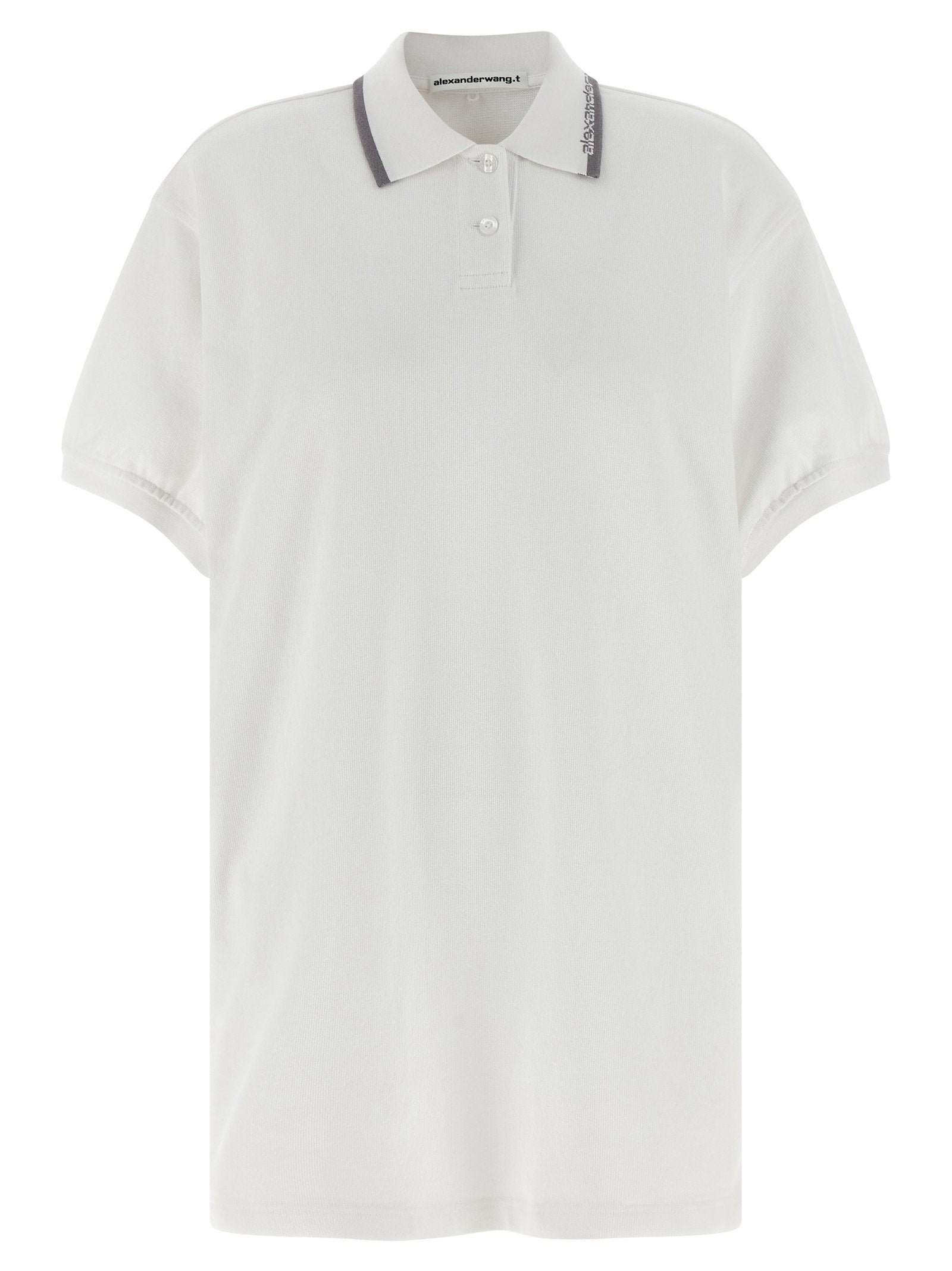 T By Alexander Wang Intarsia Collar Dress – 100% cotton