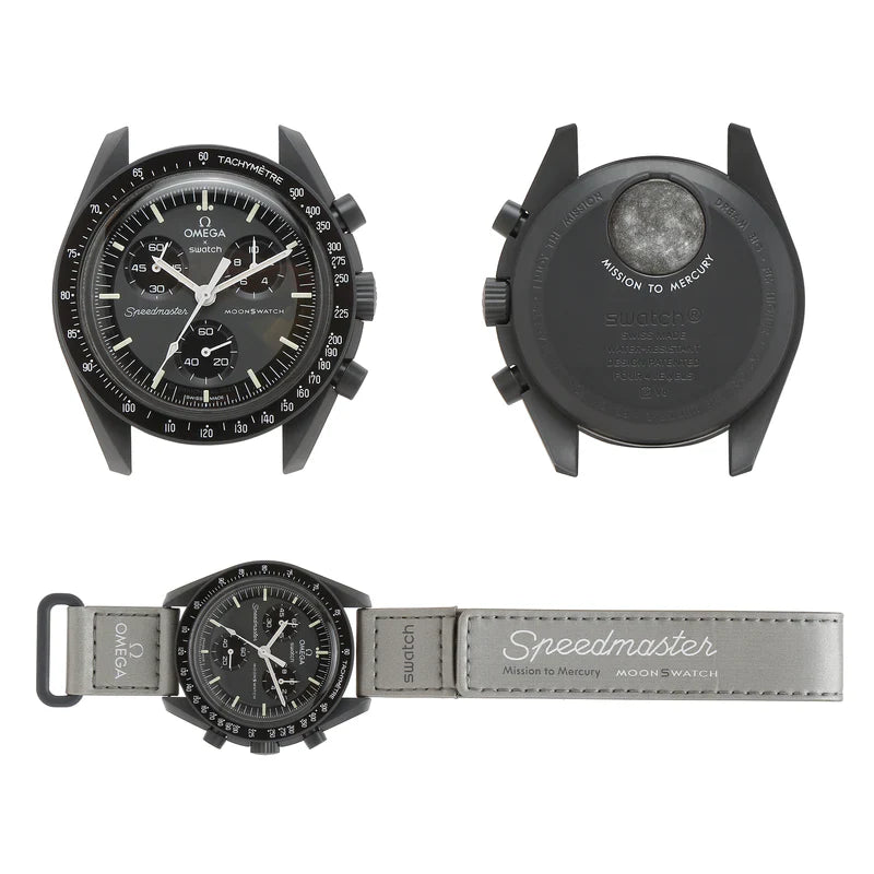 Cop Underdog Omega x Swatch Bioceramic Moonswatch Mission To Mercury - view 2