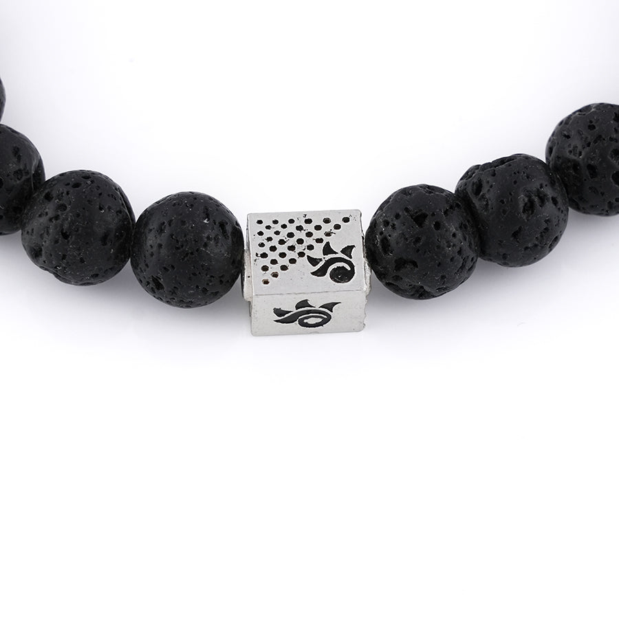 Prinjal Jewellers Lava Stone Bracelet - view 5