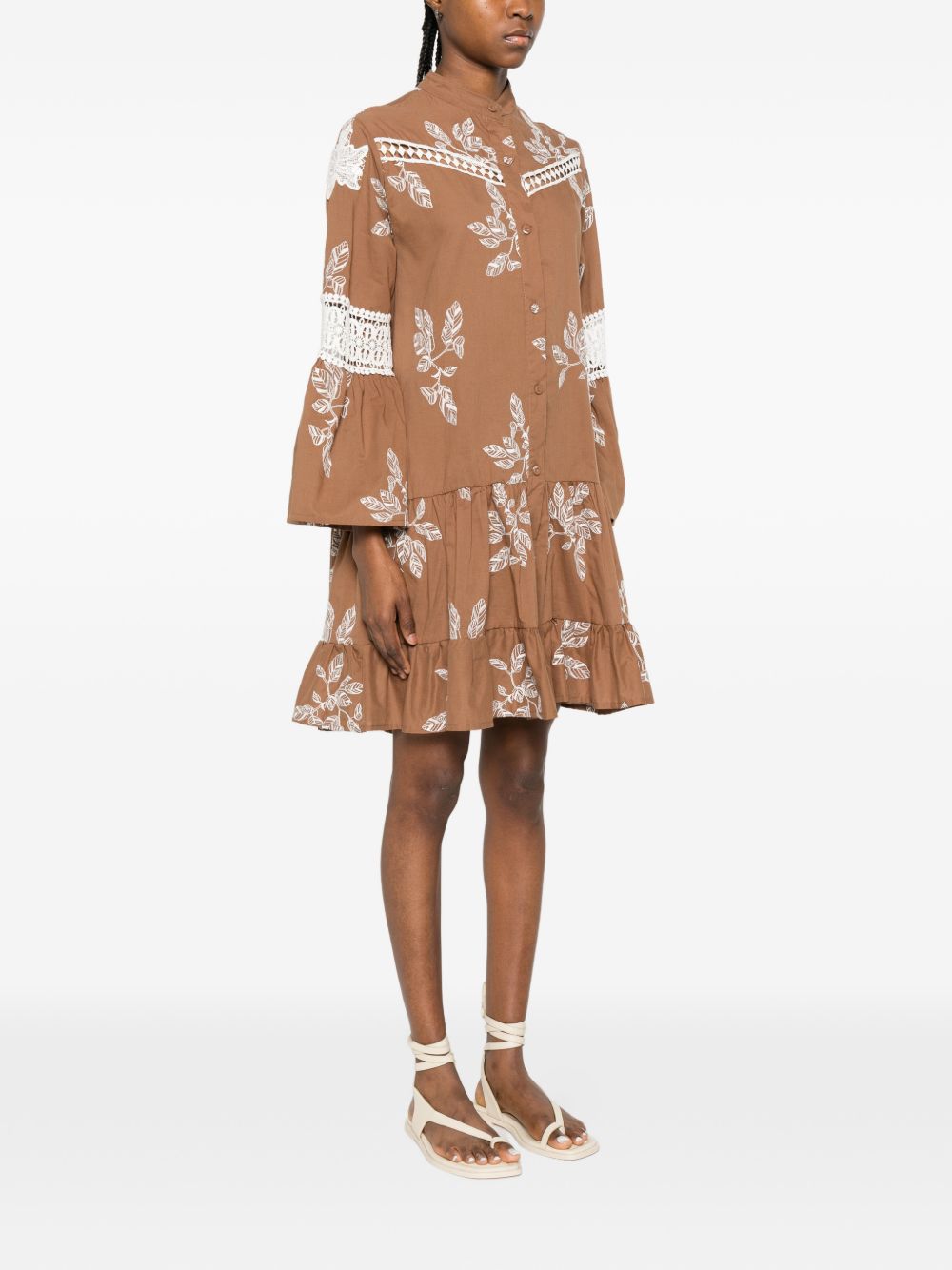 Bye Printed cotton dress – Cotton 100% - view 4