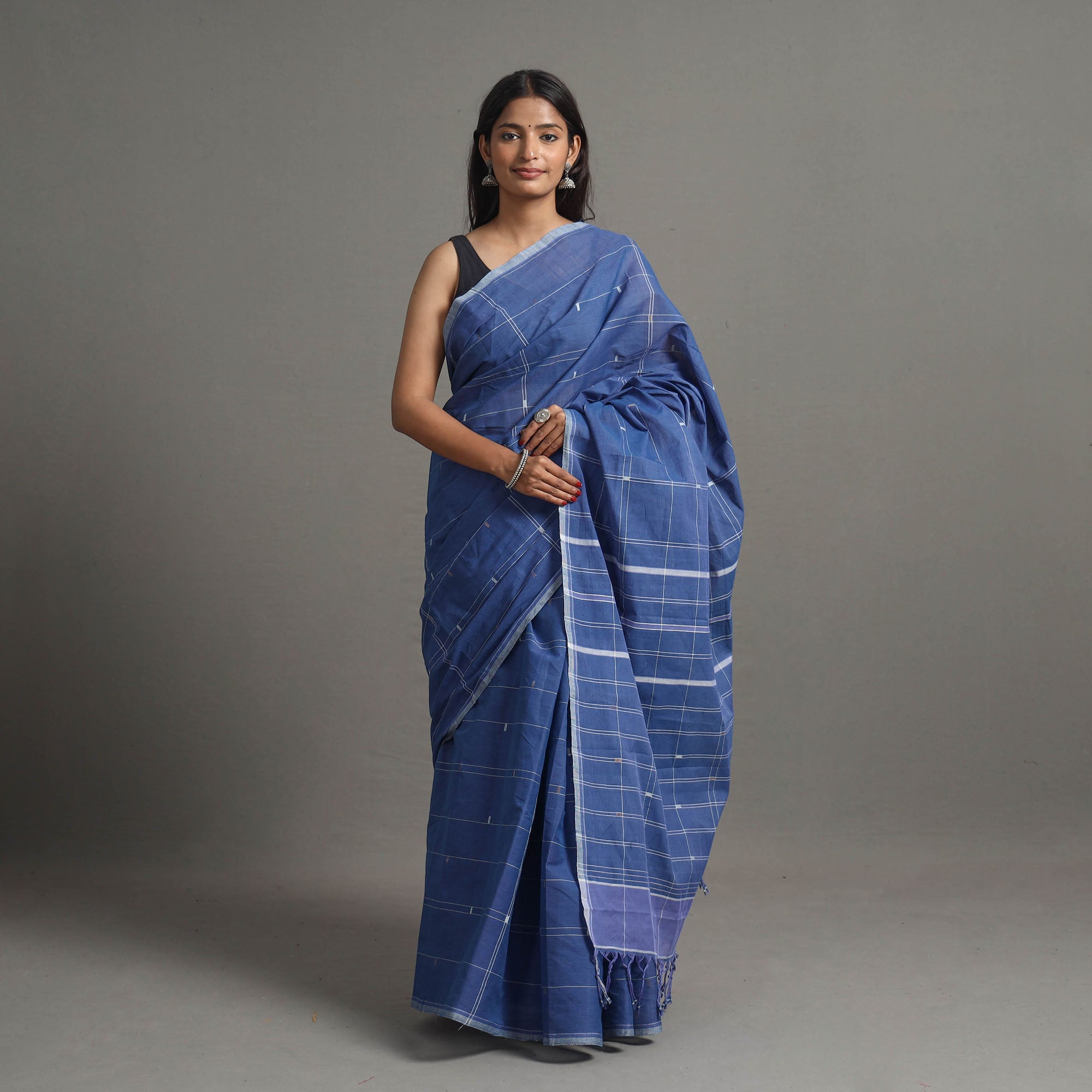 CHITRIKA Jamdani Cotton Handloom Saree 52 – Women's