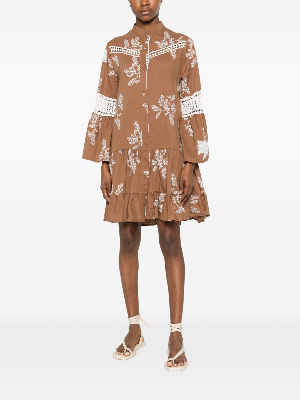Bye Printed cotton dress – Cotton 100% - view 3