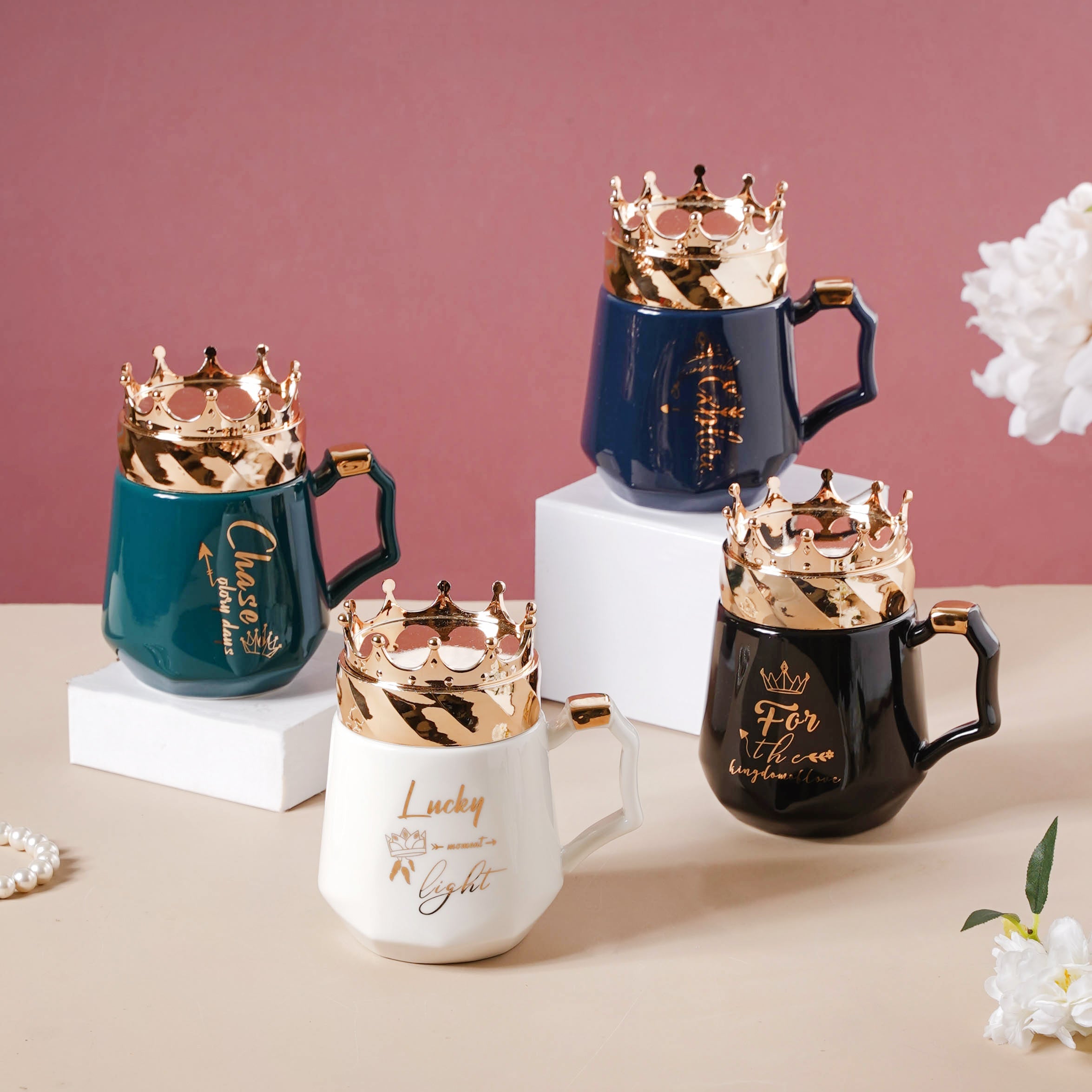 Nestasia Mug With A Crown Lid - view 5