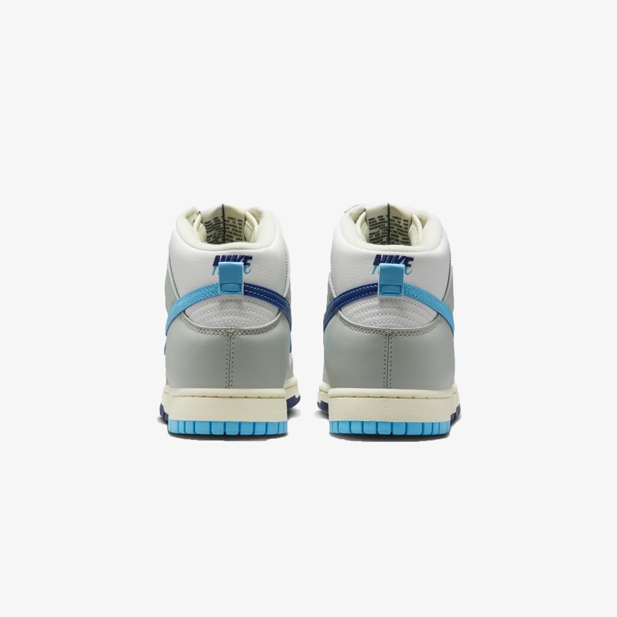 Nike | DUNK HIGH RETRO { SUMMIT WHITE/BALTIC BLUE-DEEP ROYAL BLUE - view 2