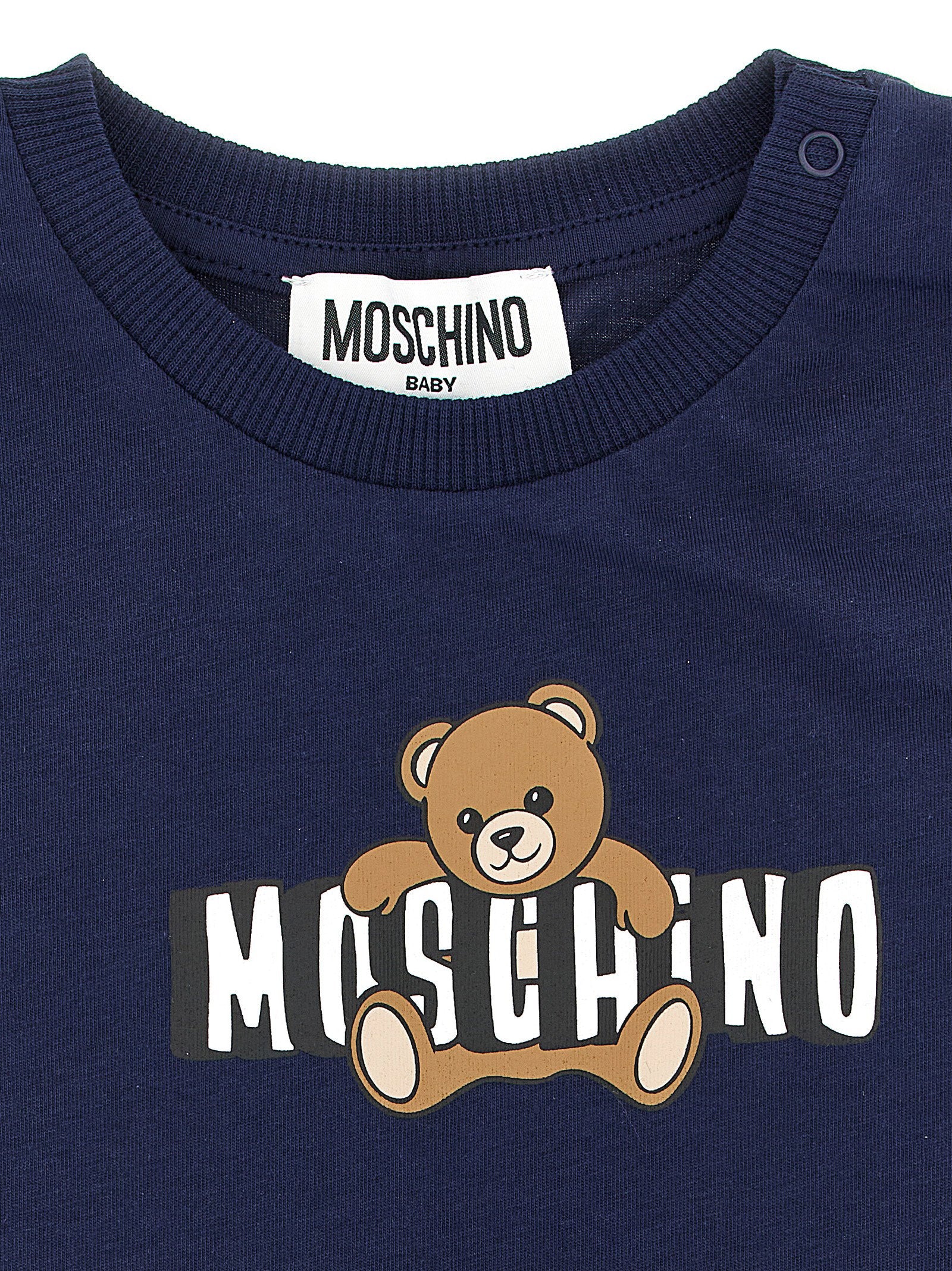 Moschino Baby Moschino Teddy Bear T-shirt + Bermuda Suits - view 4