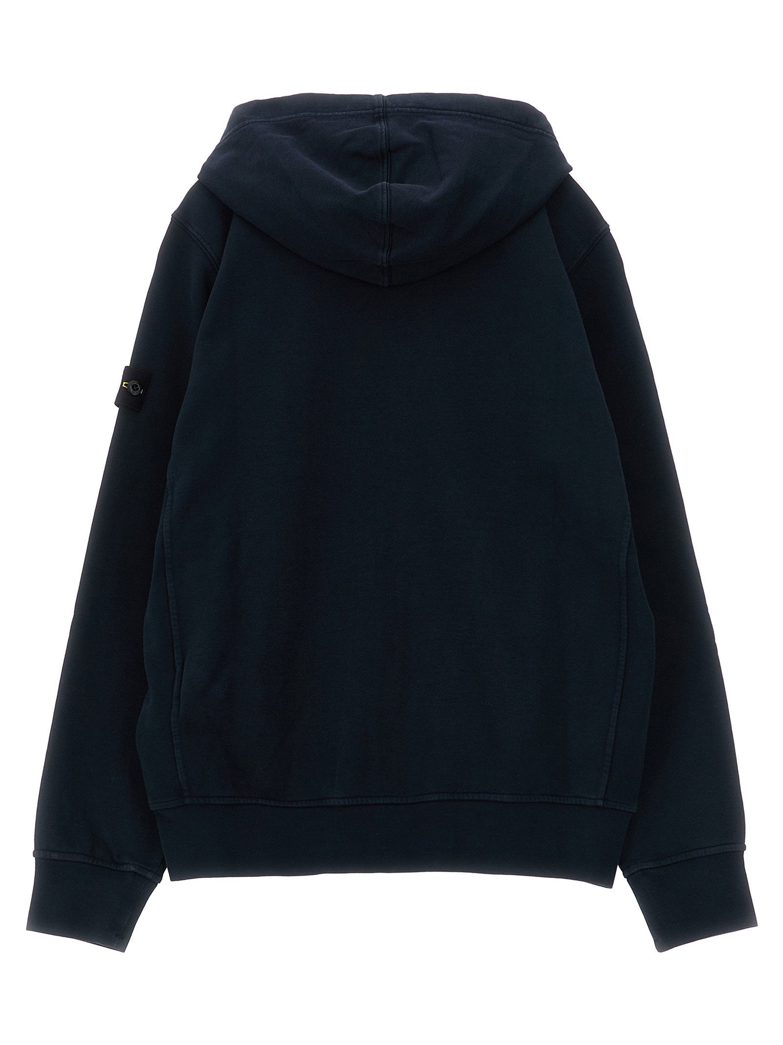 Stone Island Junior Logo Badge Hoodie – 100% cotton - view 2