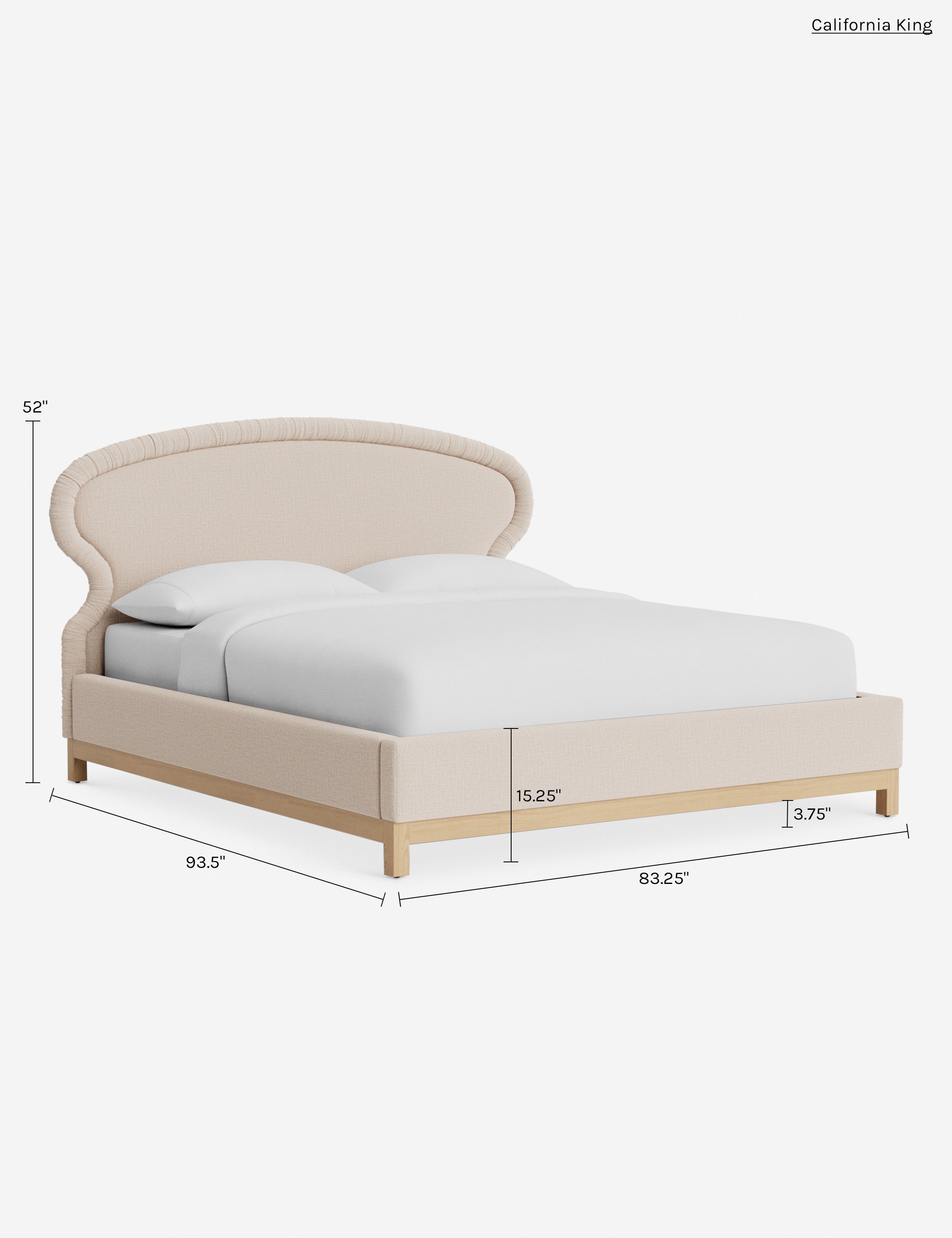 Lulu and Georgia Morecambe Platform Bed by Ginny Macdonald - view 235