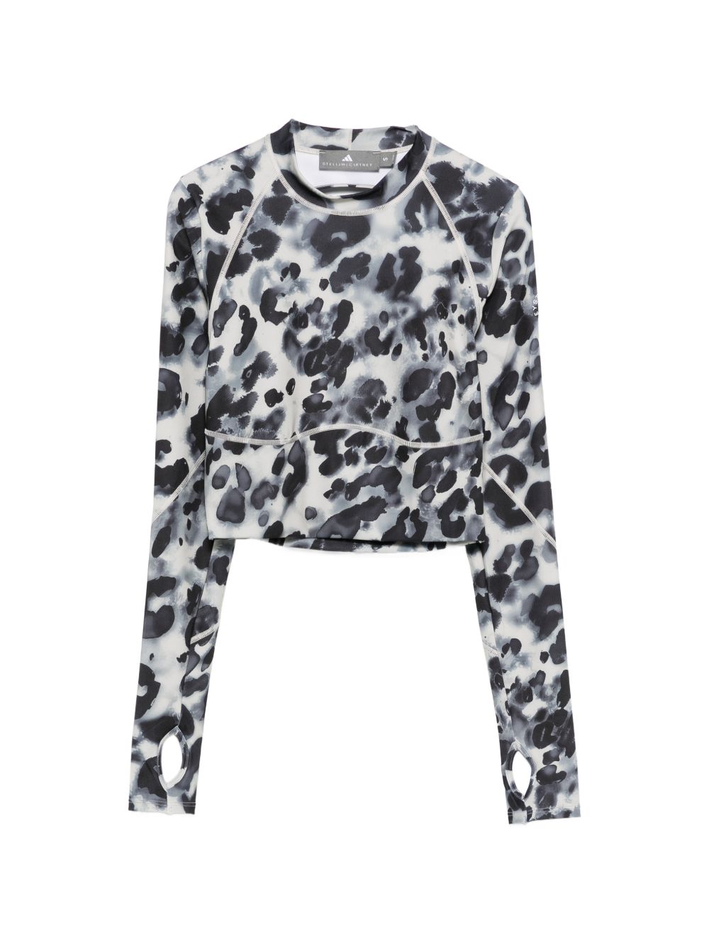 Adidas By Stella McCartney Open-back t-shirt – 100% Polyamide