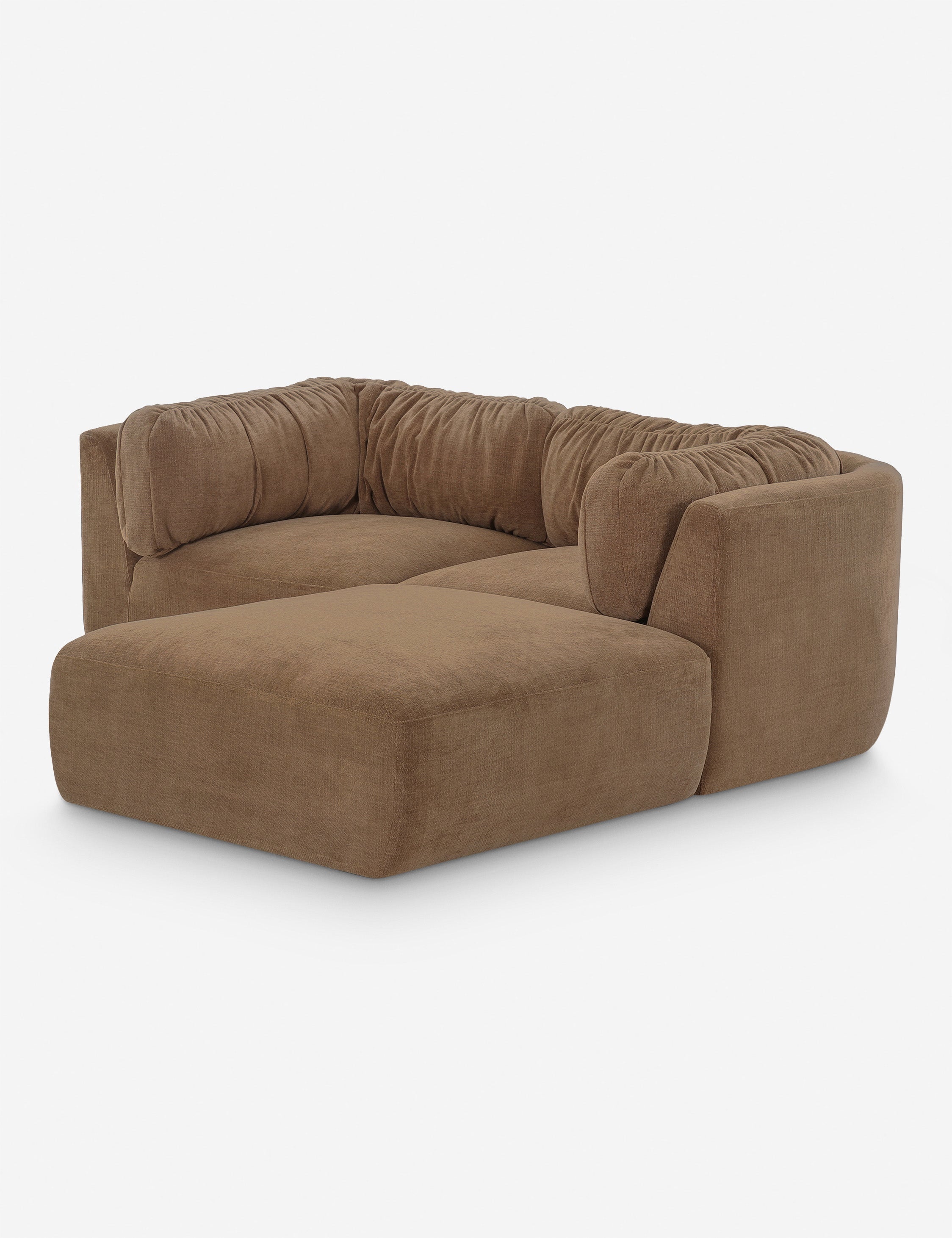 Lulu and Georgia Marona Modular 3-Piece Chaise Sectional Sofa - view 3