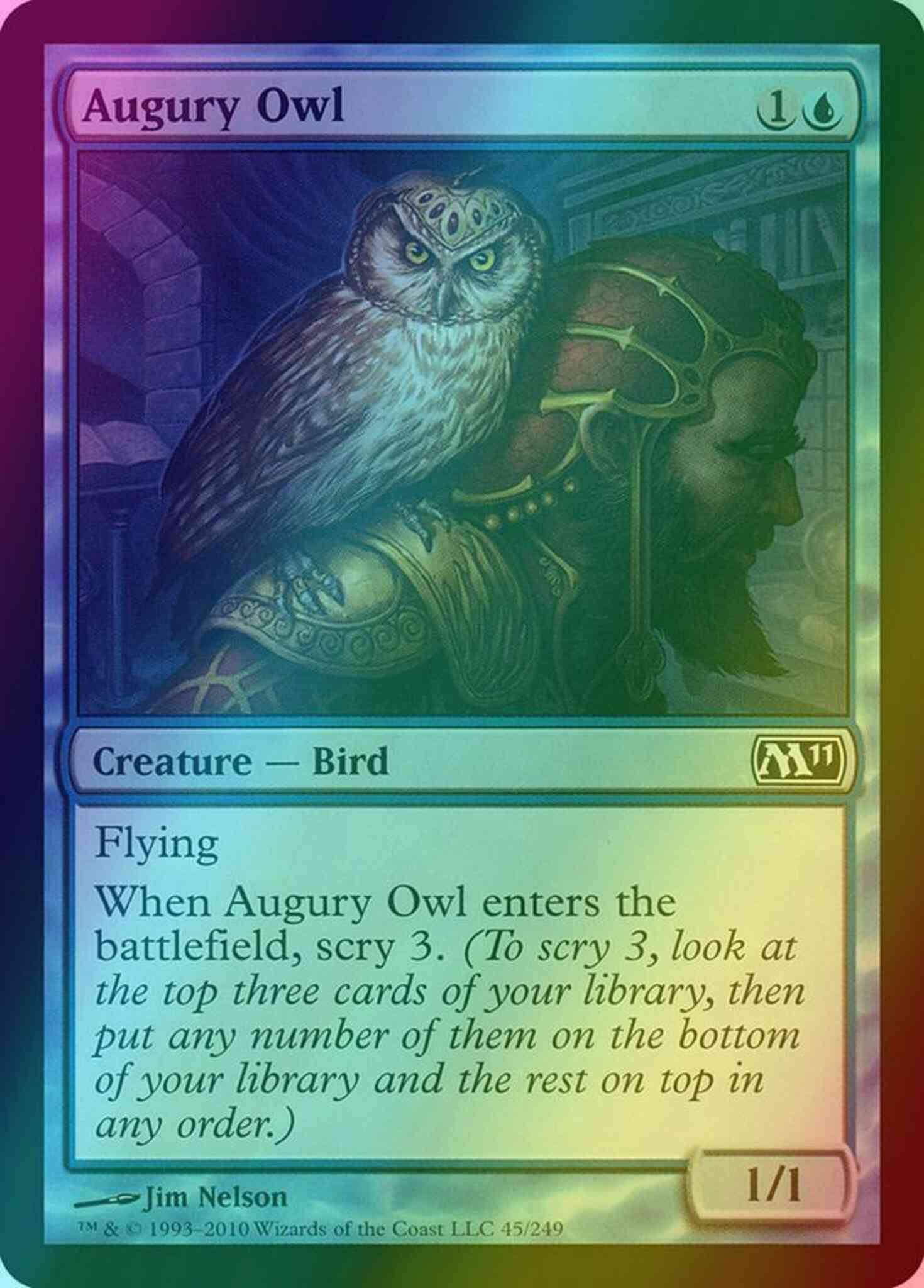 Owl 45 magic – Augury Owl [45] [Magic 2011] [Foil]