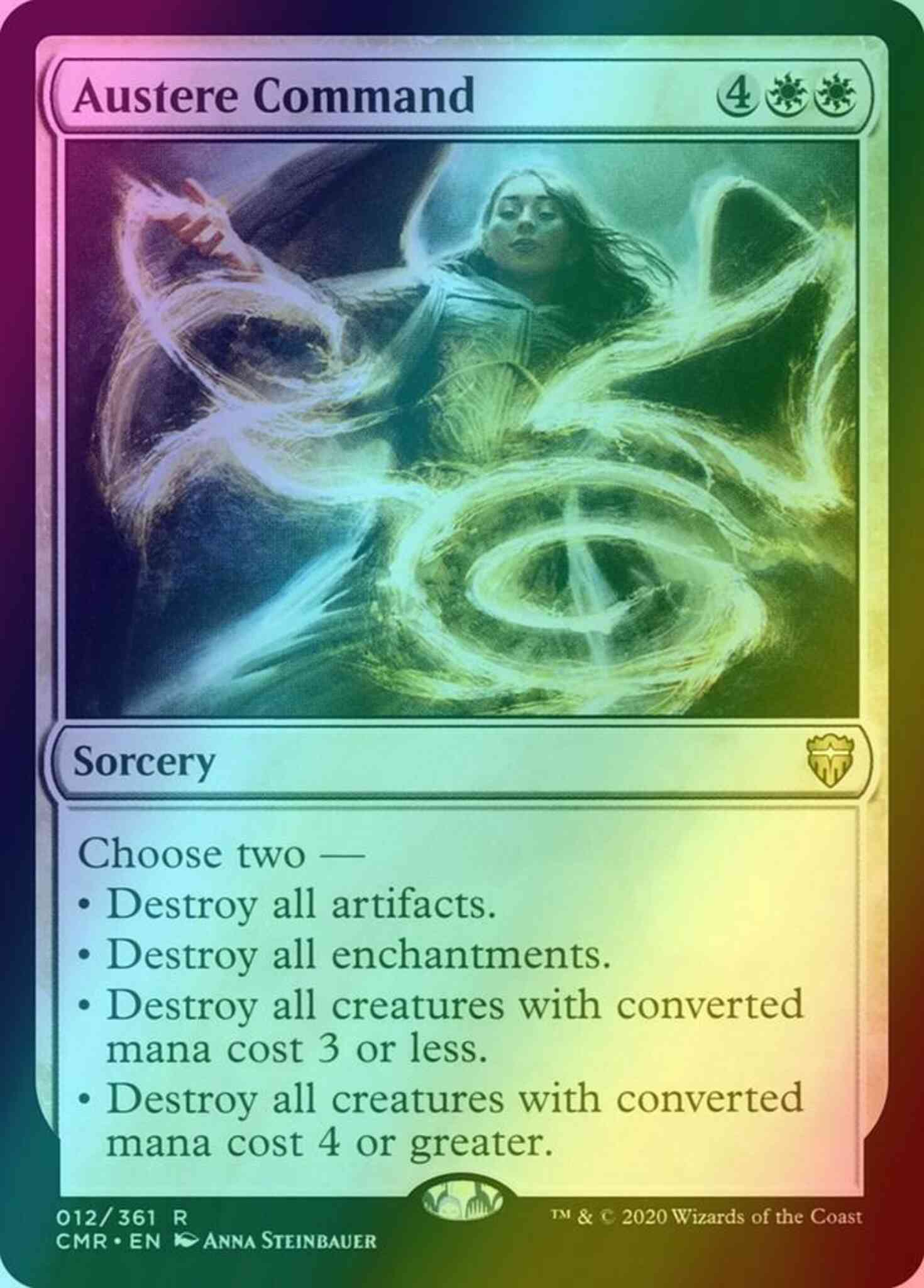 Austere command 12 – Magic Austere Command [12] [Commander Legends] [Foil]