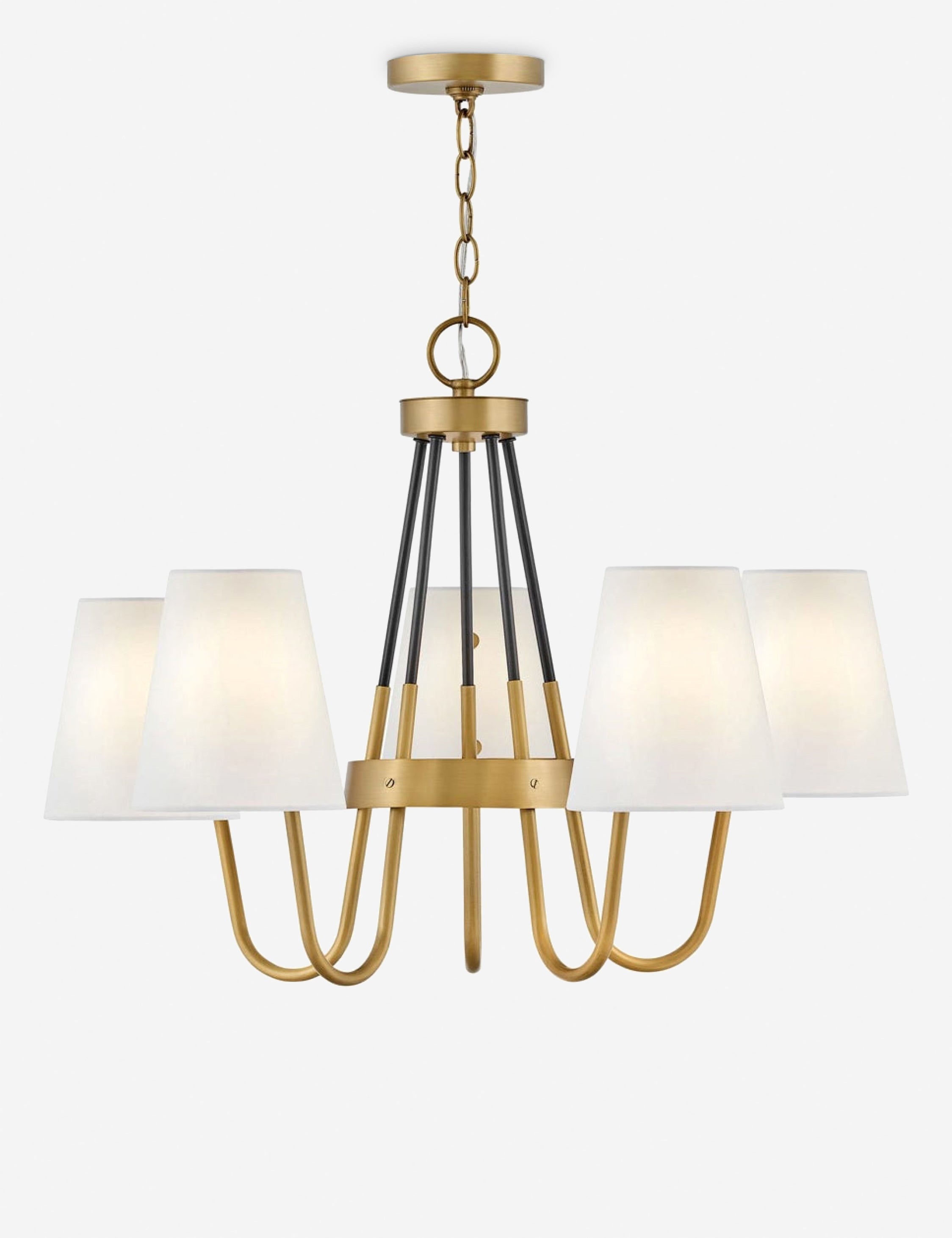 Lulu and Georgia Teague Chandelier – Brass