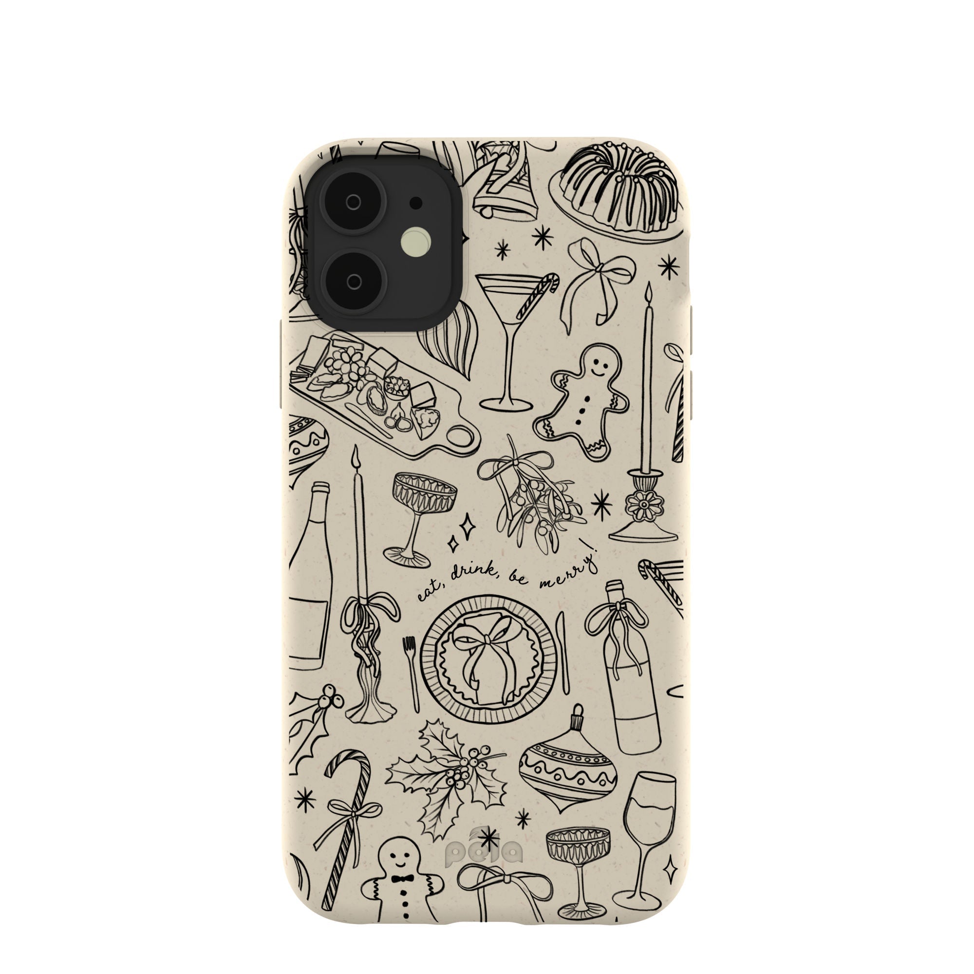 Pela Case London Fog Holiday Dinner Party iPhone 11 Case