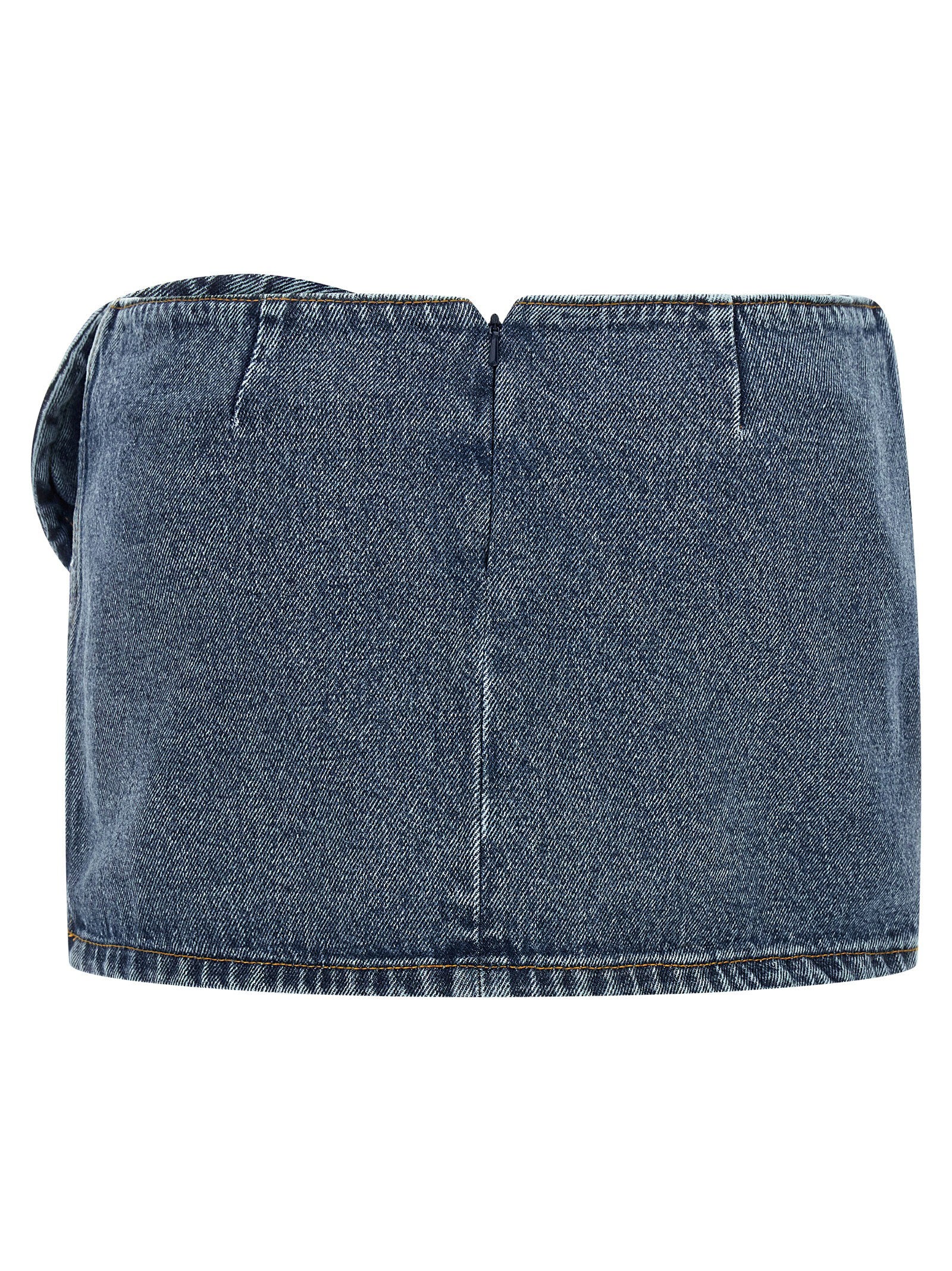 Magda Butrym Denim 12 Skirt Skirt – 100% cotton - view 2