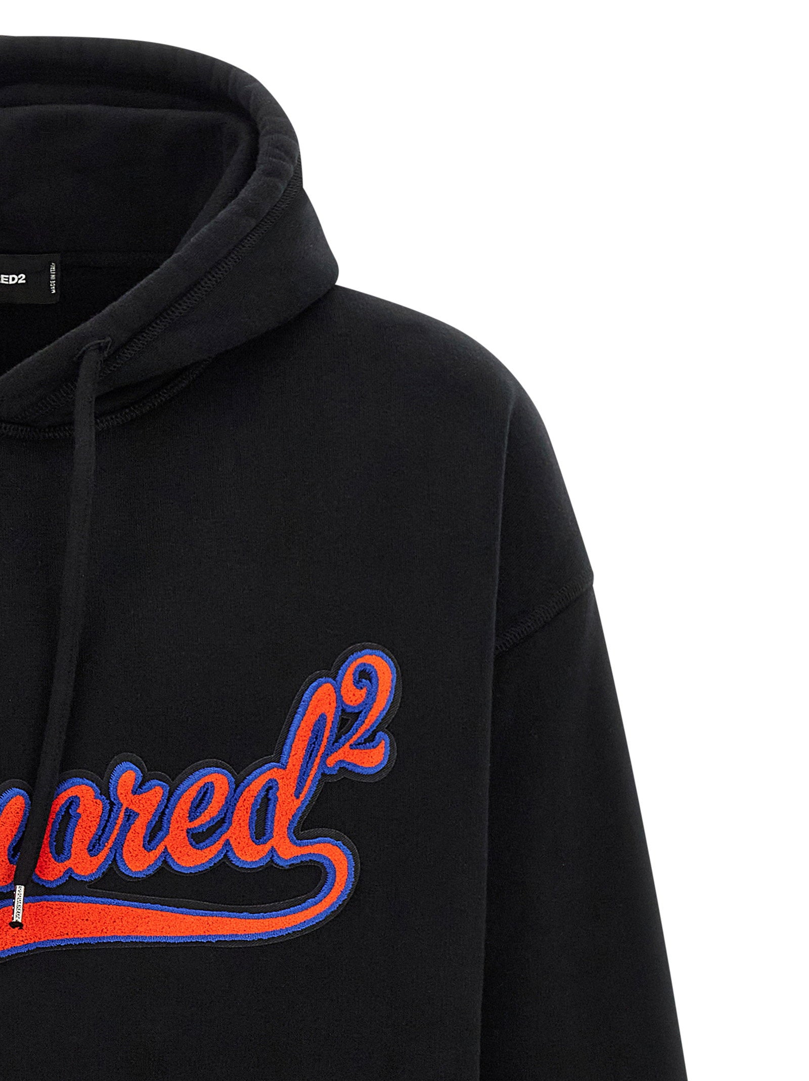 Dsquared2 Sponge Patch Hoodie – 100% cotton - view 3