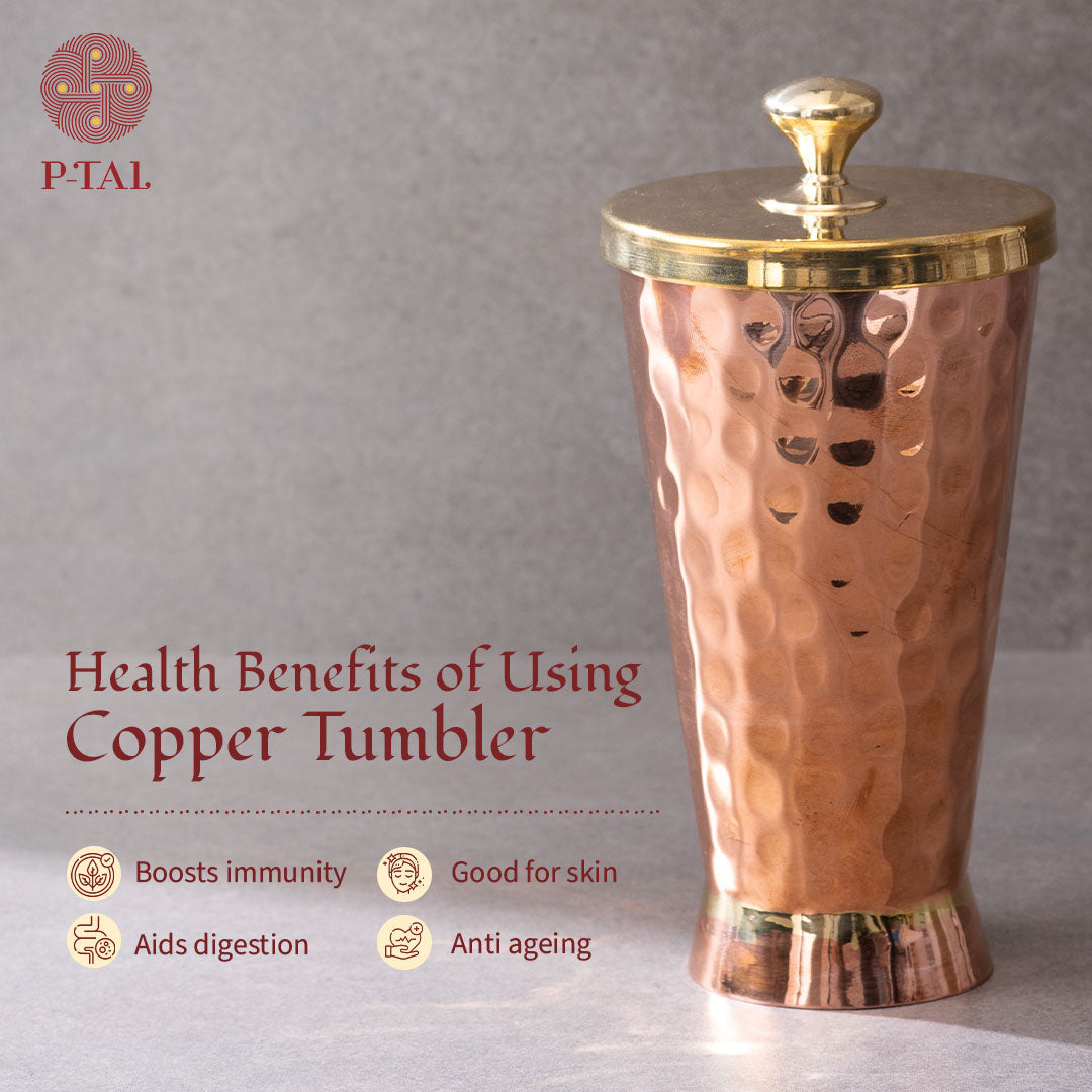 P-TAL Copper Tumbler in Gift box - view 3