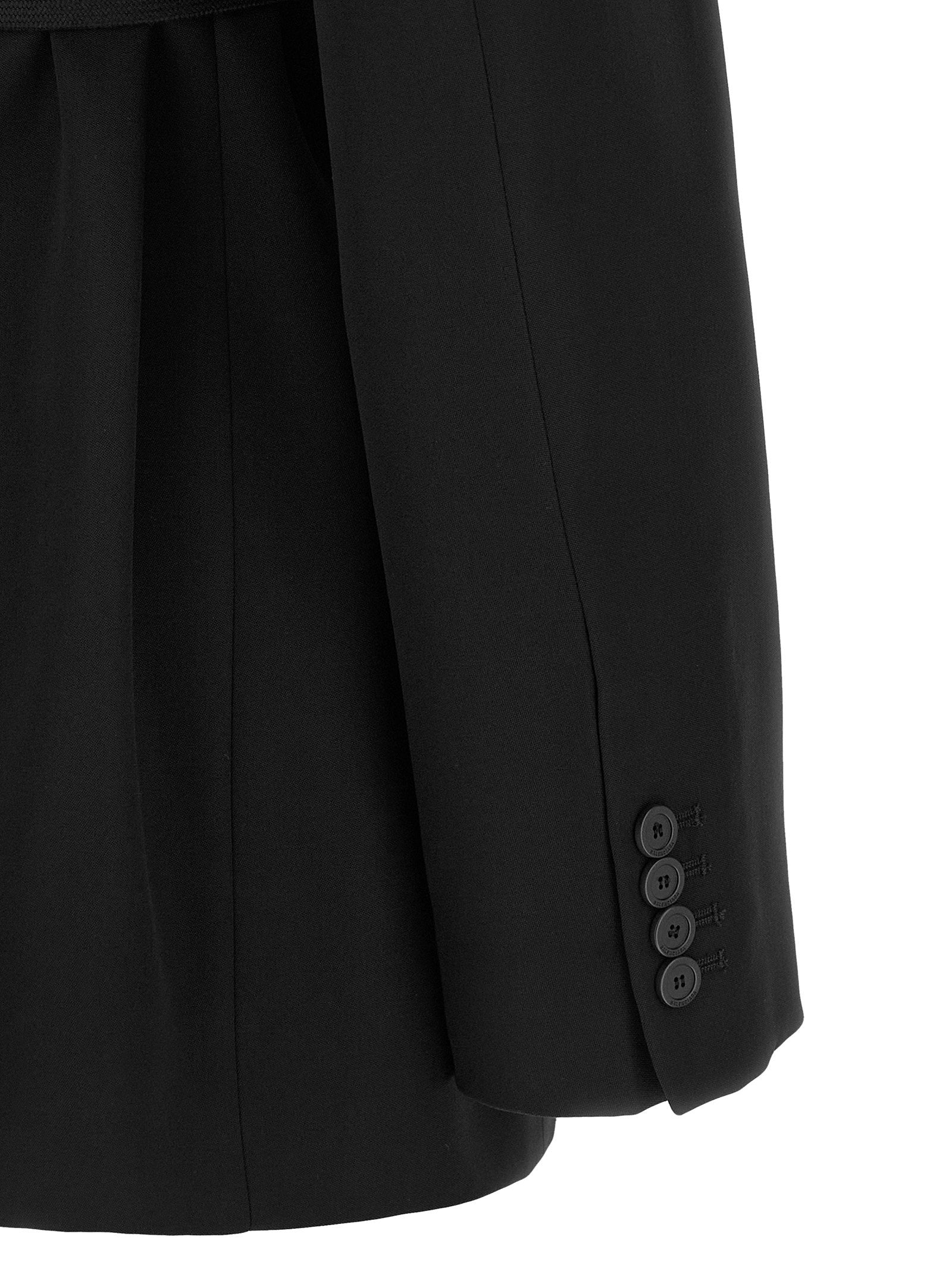 Balenciaga Wrap Tailored Blazer – 100% wool - view 4