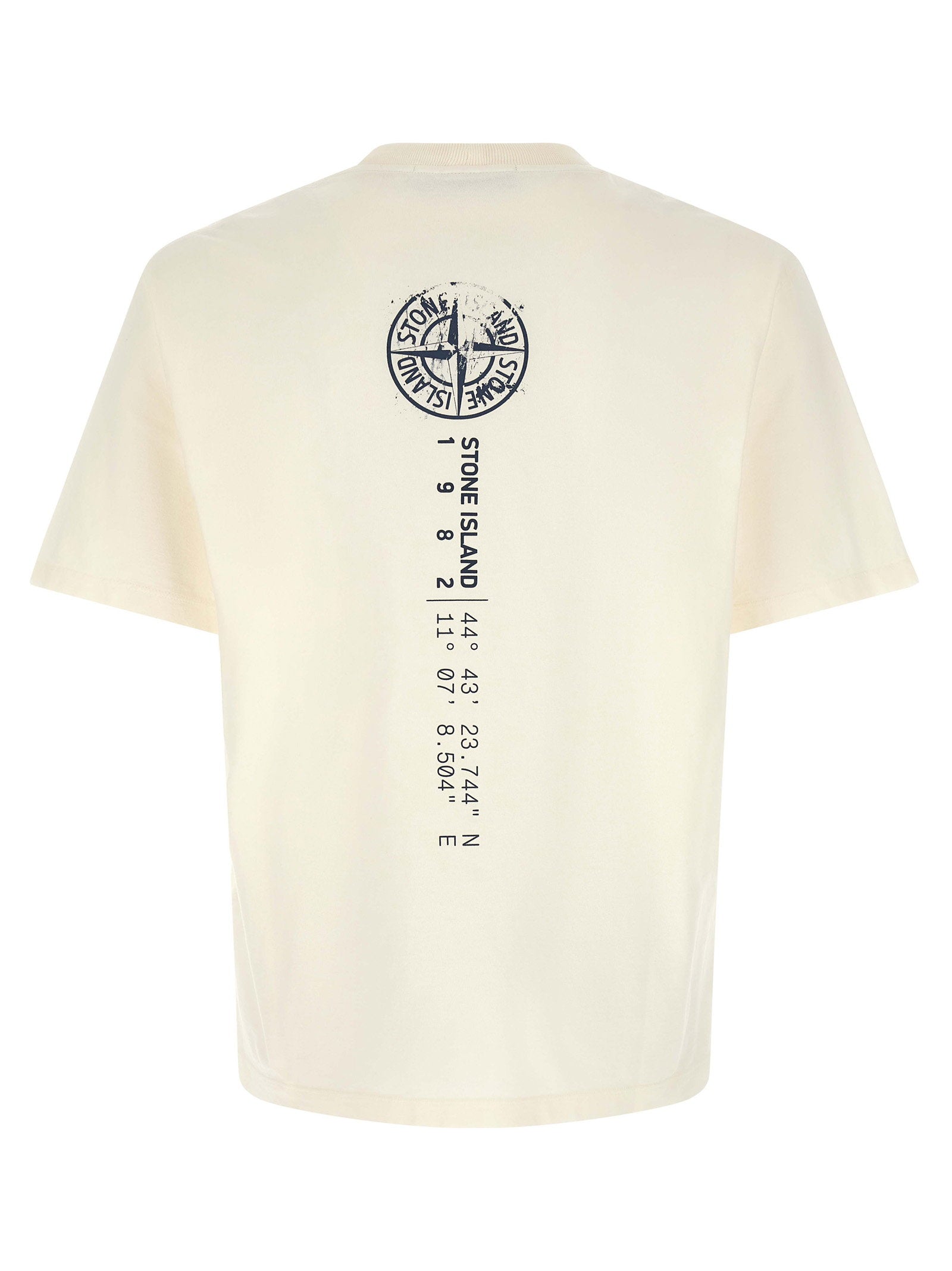 Stone Island Logo T-shirt – 100% cotton - view 2