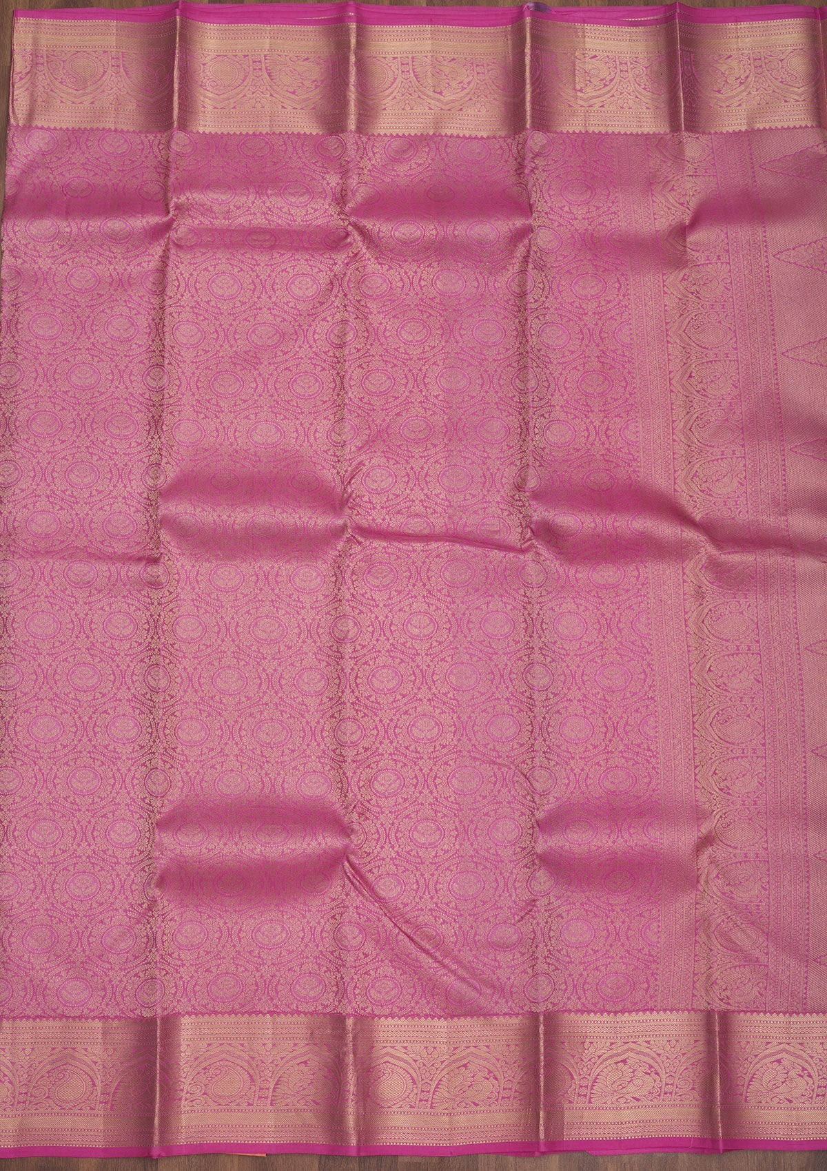 Koskii Pink Zariwork Pure Silk Saree – Women's - view 6