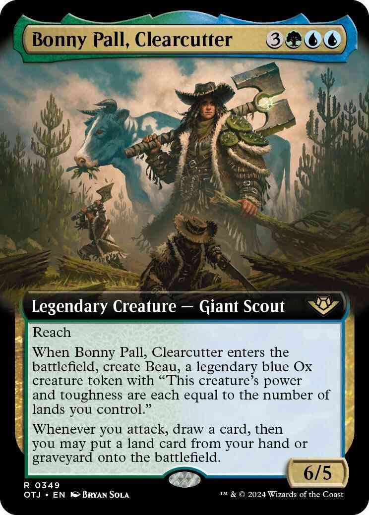 Bonny pall clearcutter – Magic Bonny Pall, Clearcutter [349] [Extended Art] [Outlaws of Thunder Junction] [Non-Foil]