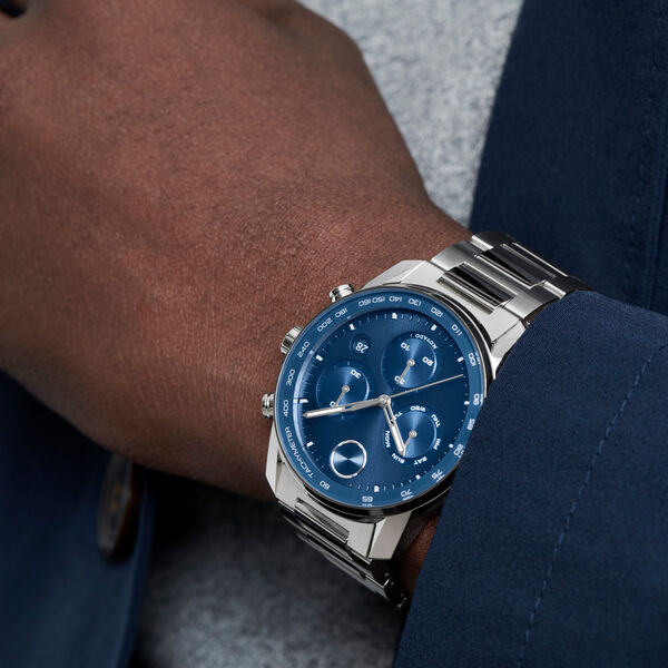 Movado Bold Verso Blue Dial Men 44mm - view 3
