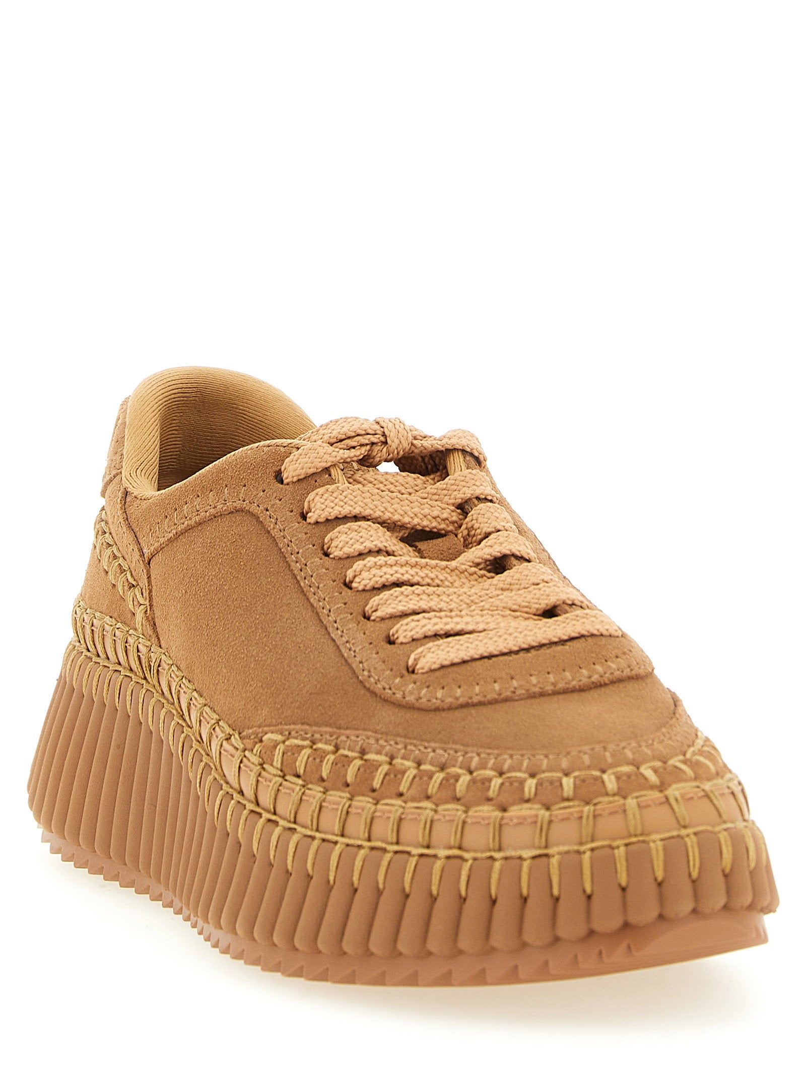 Chloé Nama Wedge Sneakers - view 2