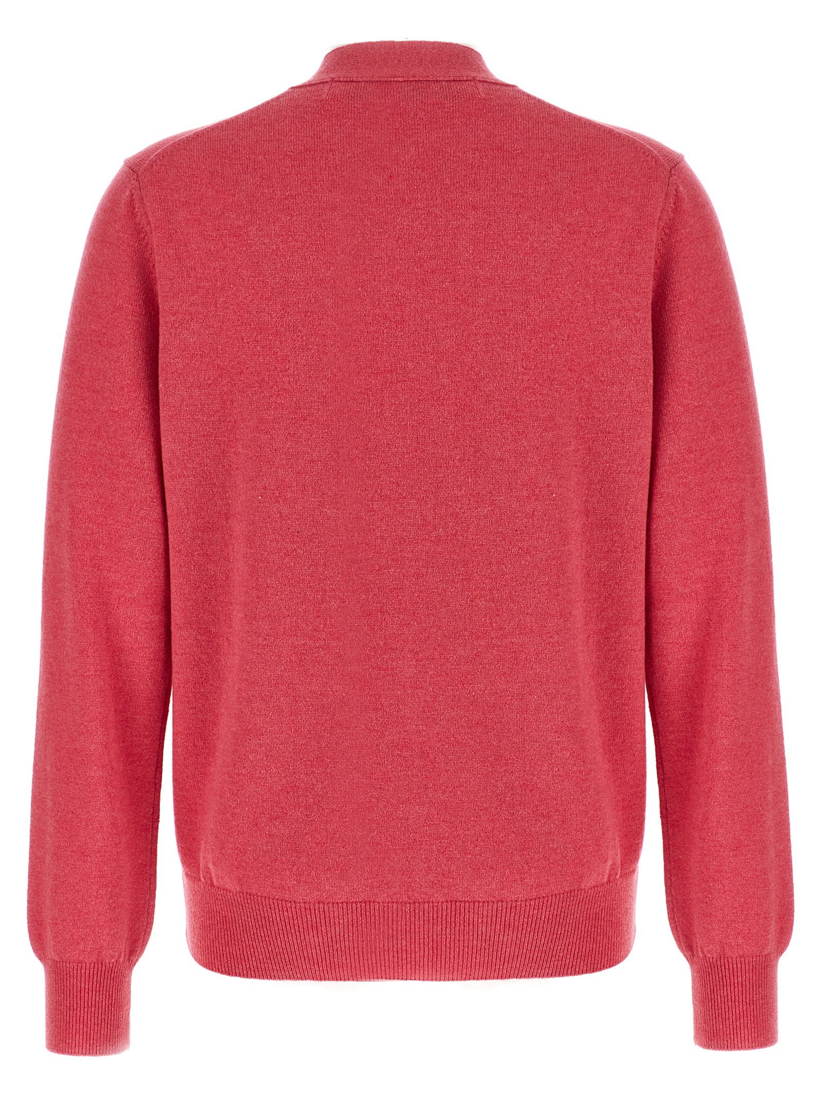 Comme Des Garçons Play Double Red Emblem Cardigan - view 2