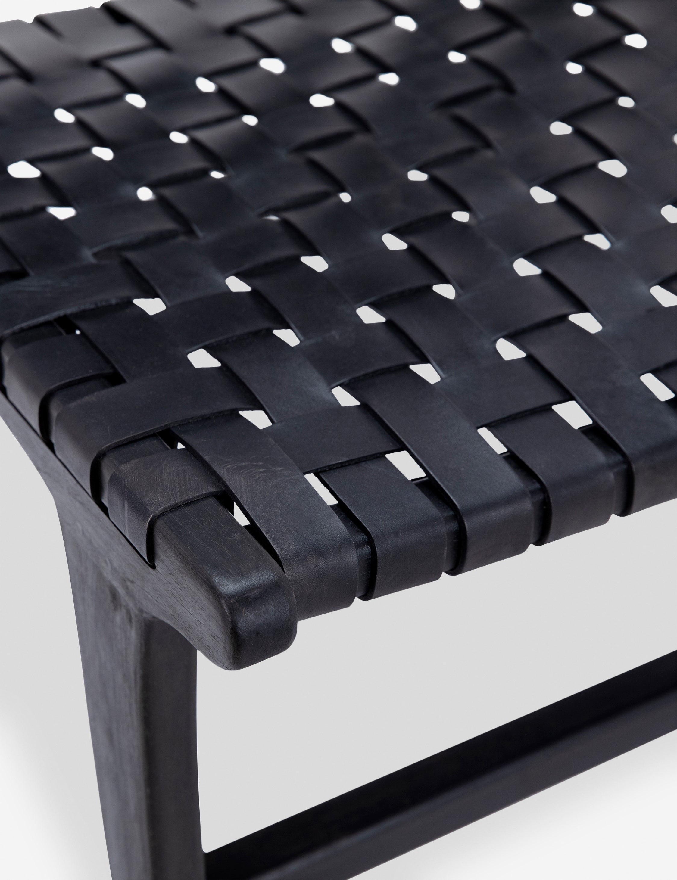 Lulu and Georgia Gallagher Leather Dining Chair - view 9