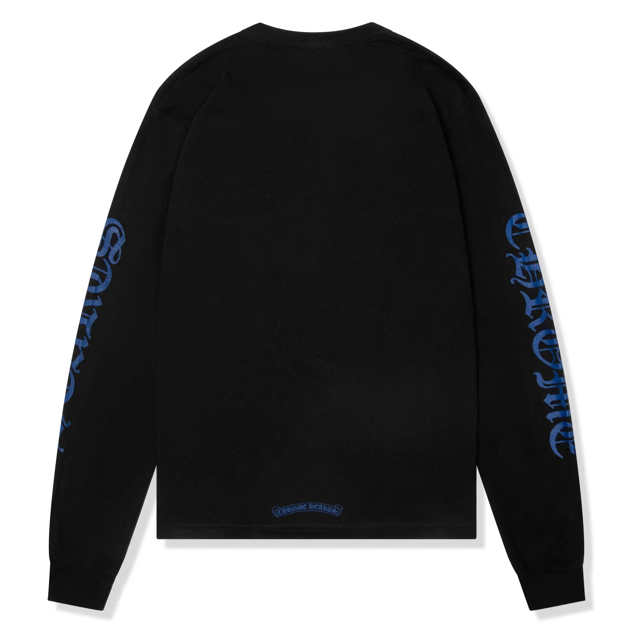Chrome Hearts 1988 Neck Logo L/S Black Blue T Shirt - view 2