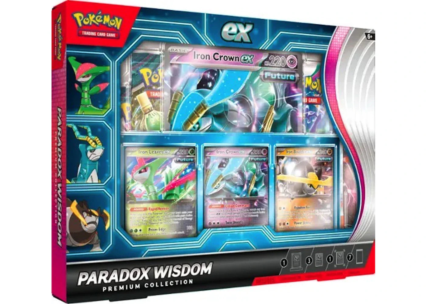 Scarlet violet paradox – 2024 Pokémon Scarlet & Violet Paradox Wisdom Premium Collection Box