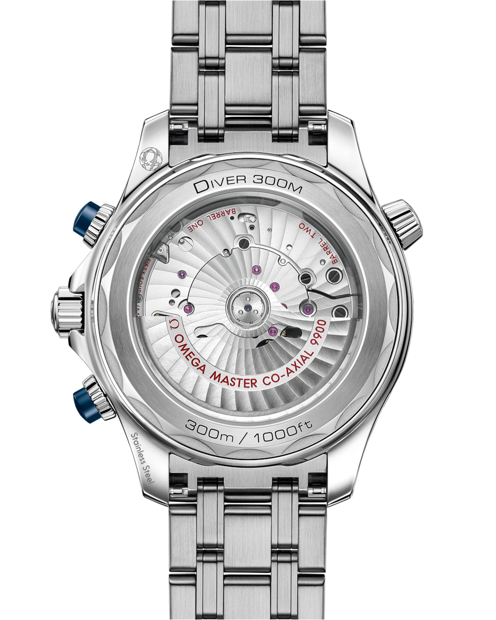 Omega Seamaster Diver 300M Co‑Axial Master Chronometerblue Dial Men 44MM - view 2