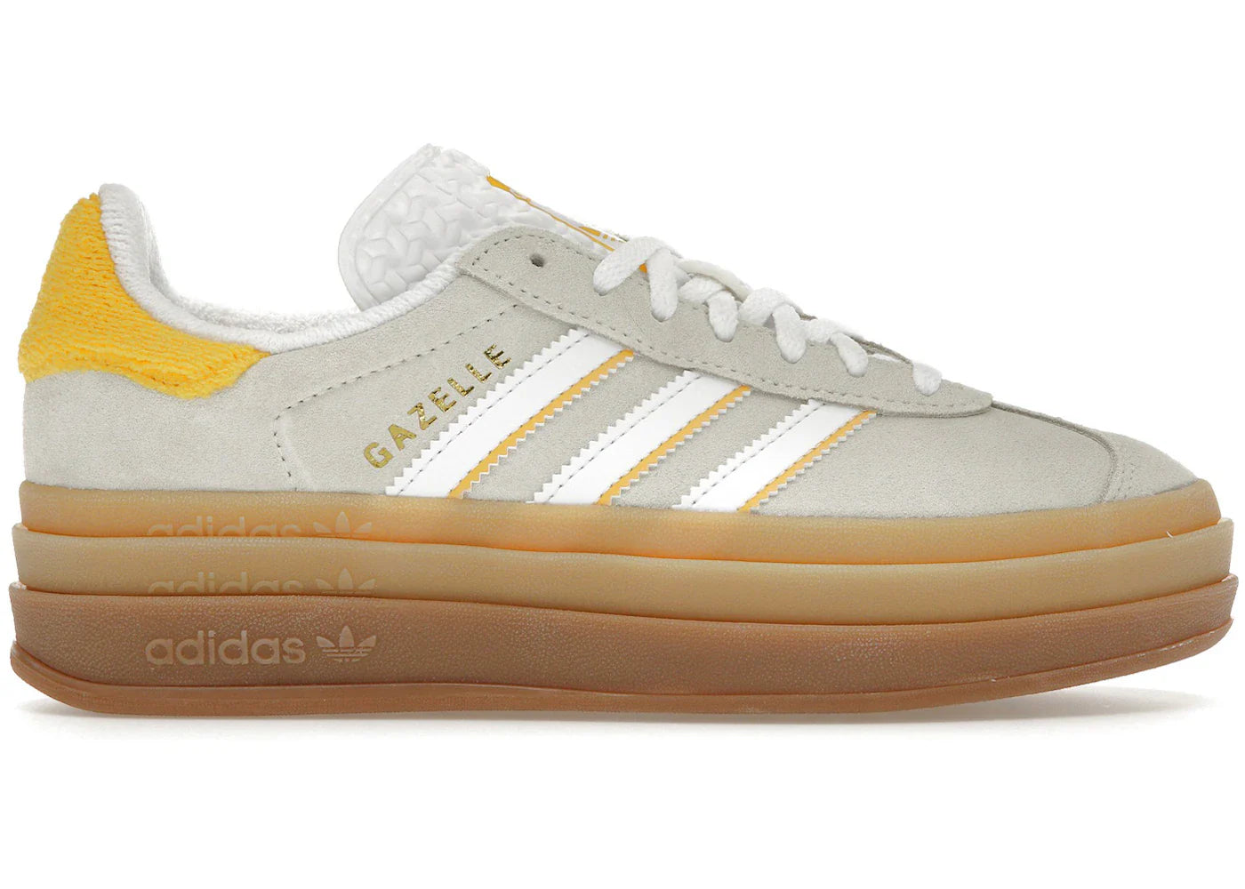Adidas Gazelle Bold Ivory Bold Gold (Women'S)