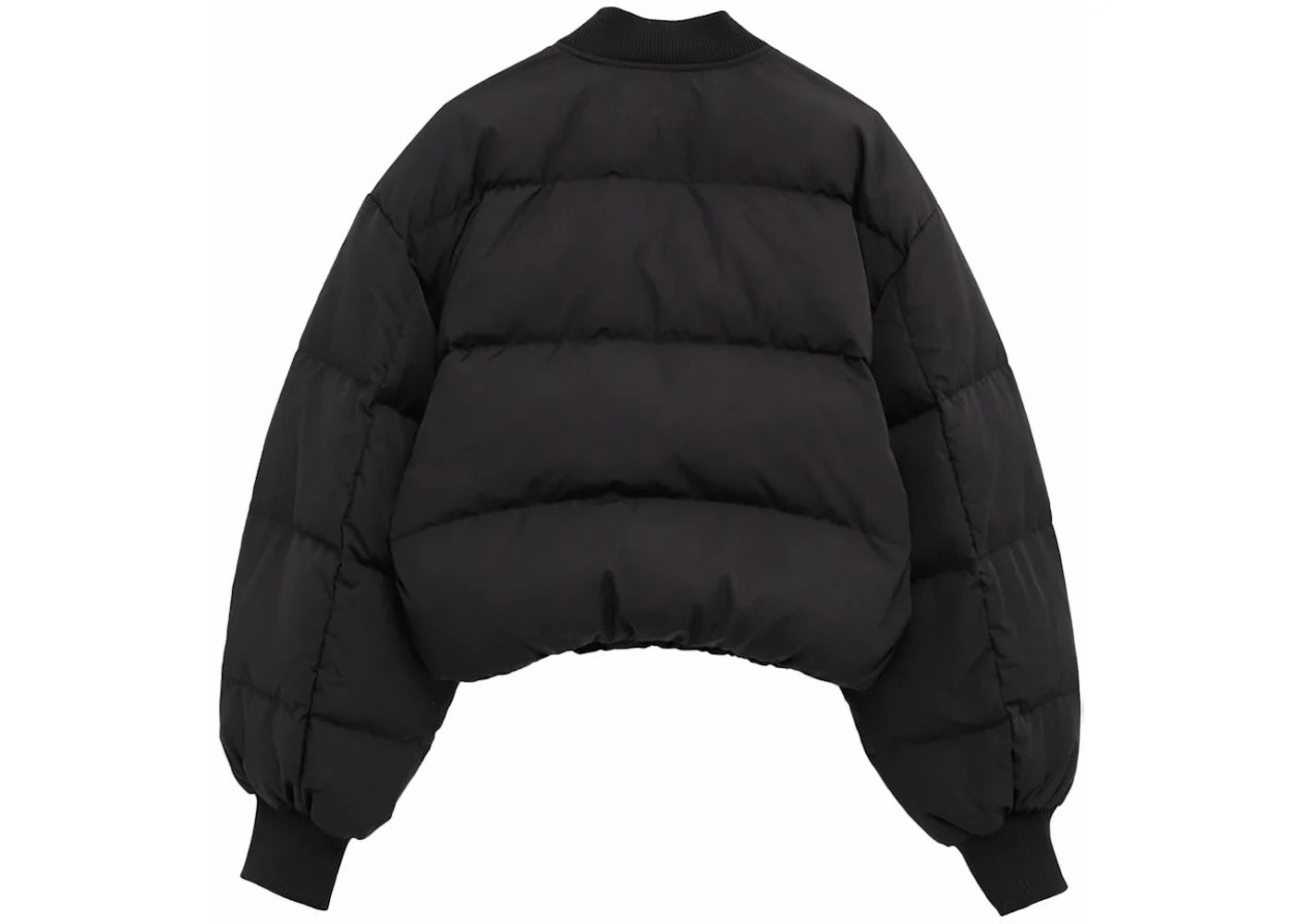 Acne Studios Bomber Puffer Jacket Washed Black 969 - view 2
