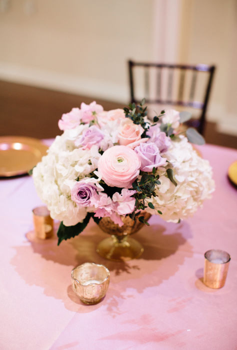 fiftyflowers.com Blush, Lavender and Gold Military Wedding - view 9