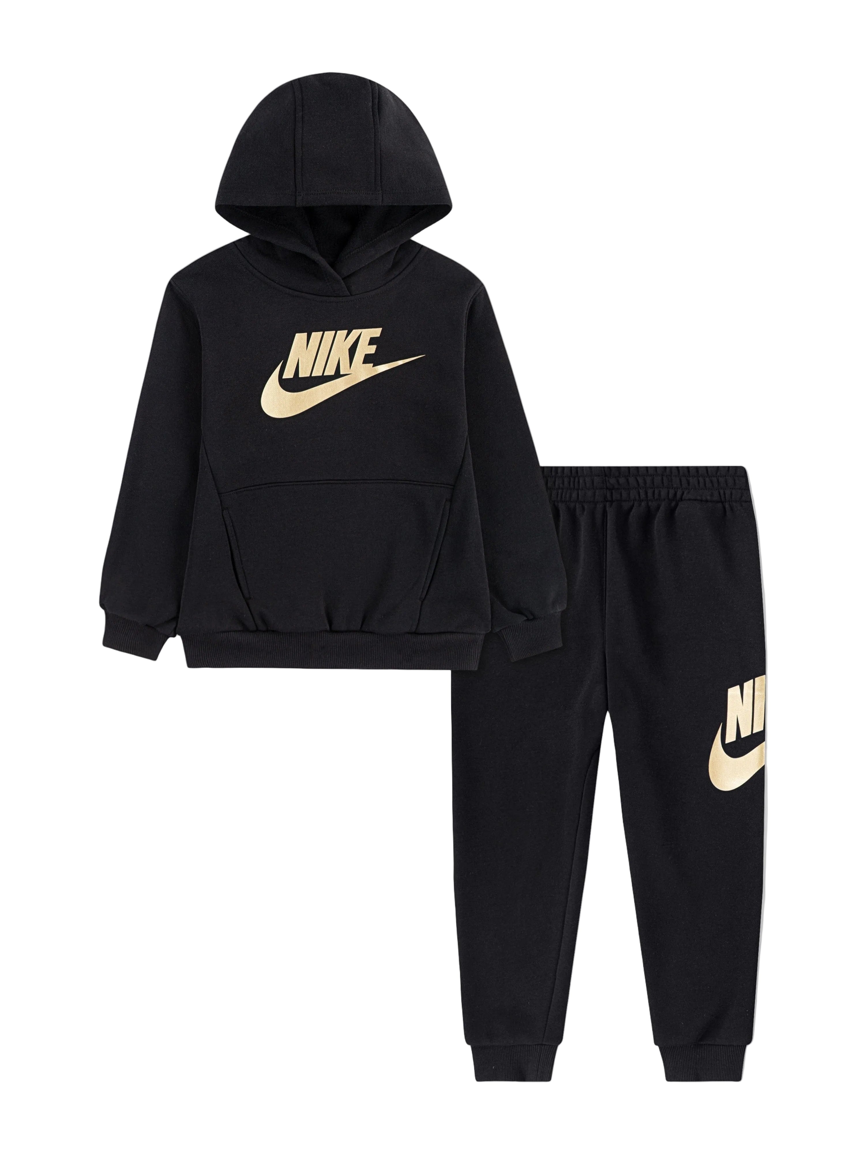 Nike Kids Club Fleece Black Tracksuit