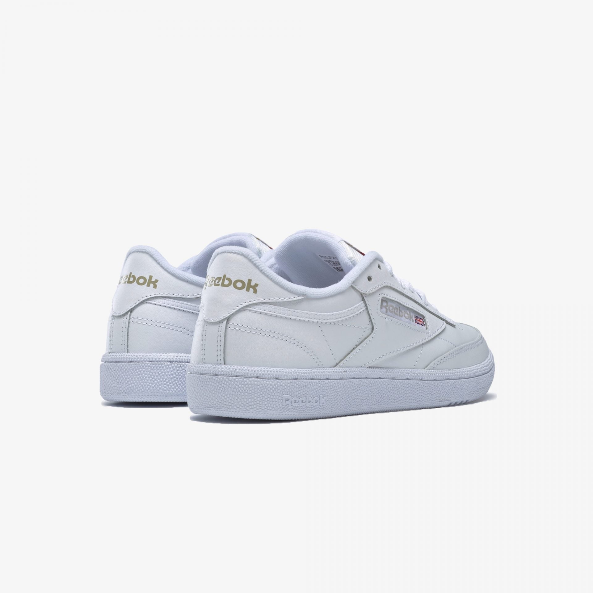 Reebok | CLUB C 85 { WHITE / LIGHT GREY - view 3