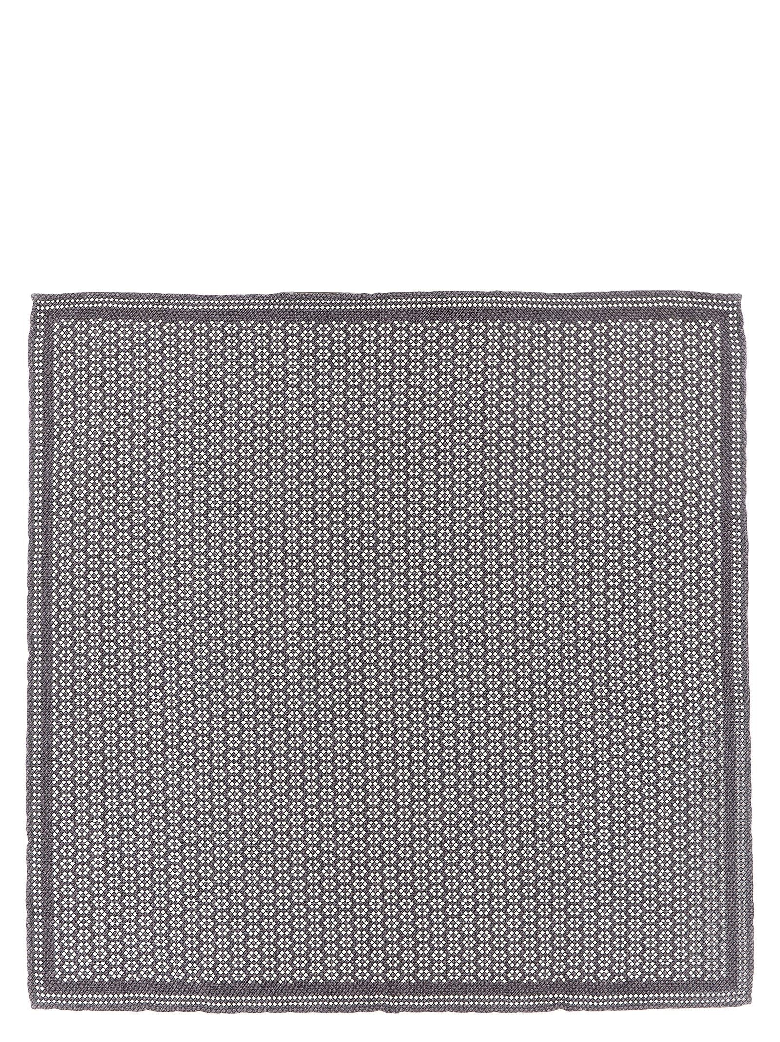 Brunello Cucinelli Double-face Pocket Clutch – 100% silk