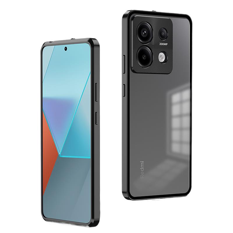 Million Cases Aluminium Alloy Metal Frame Glass Case - Xiaomi