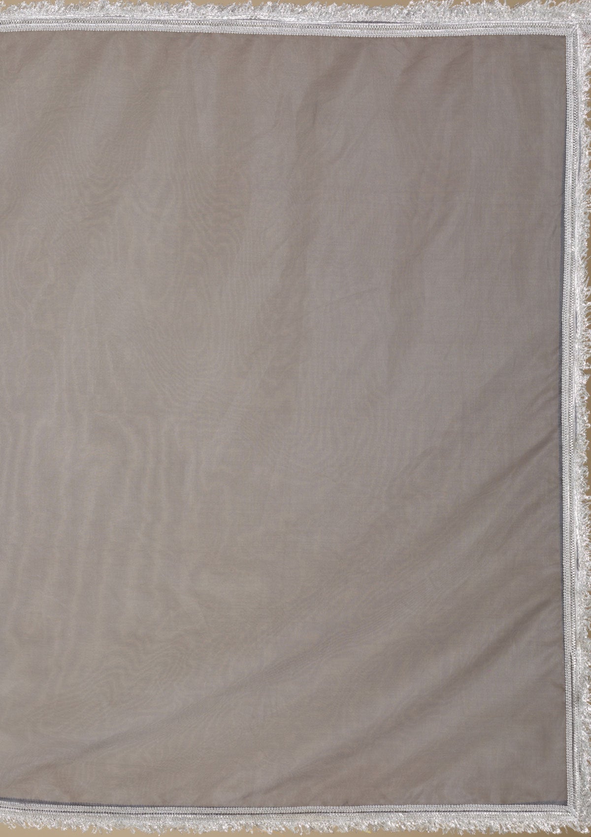 Koskii Grey Zariwork Crepe Readymade Salwar Suit - view 11
