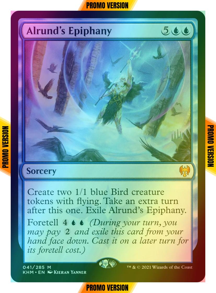 Epiphany promo pack – Magic Alrund's Epiphany [Promo Pack] [41p] [Kaldheim Promos] [Foil]