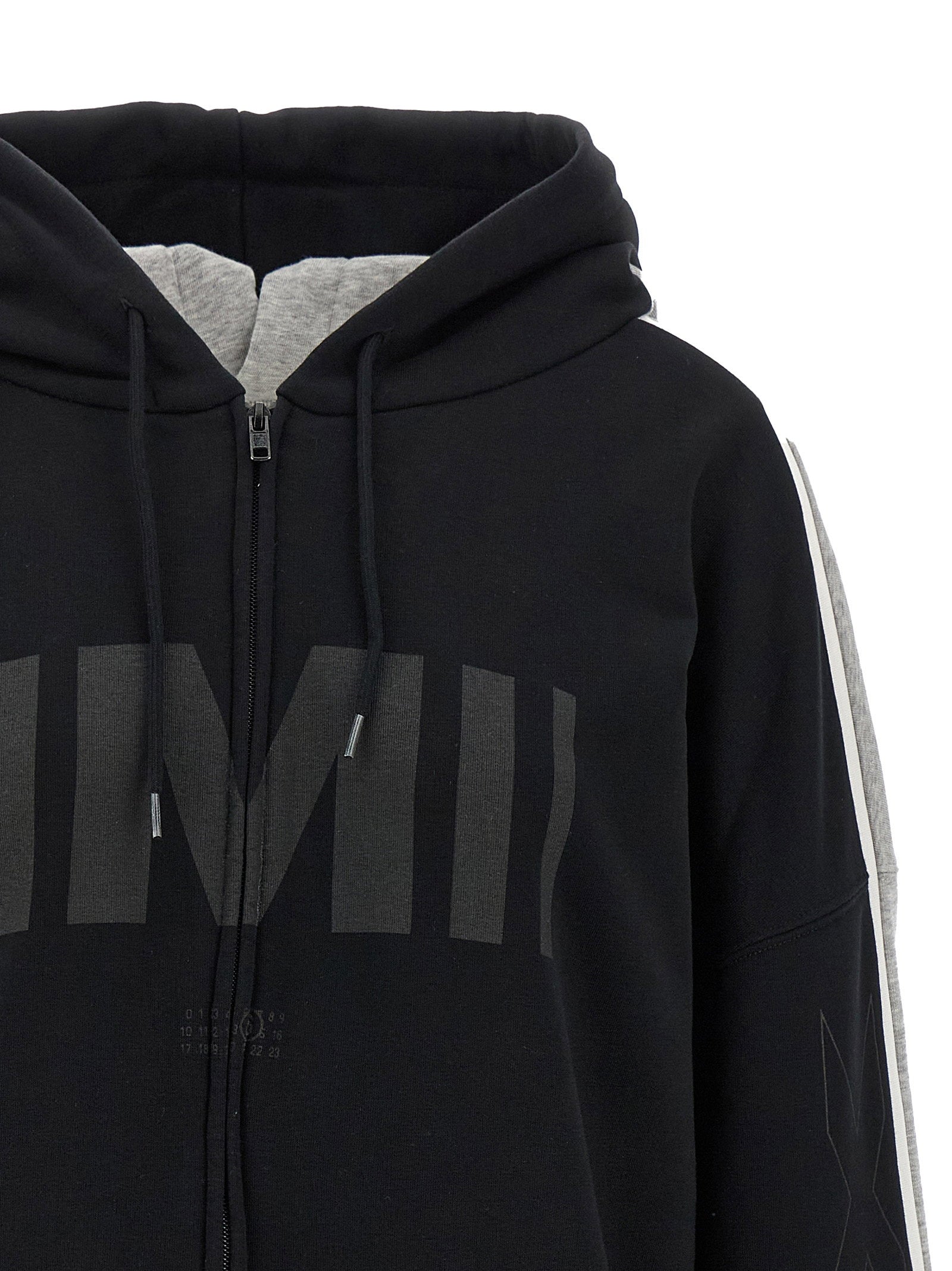 Mm6 Maison Margiela Double Front Hoodie - view 4