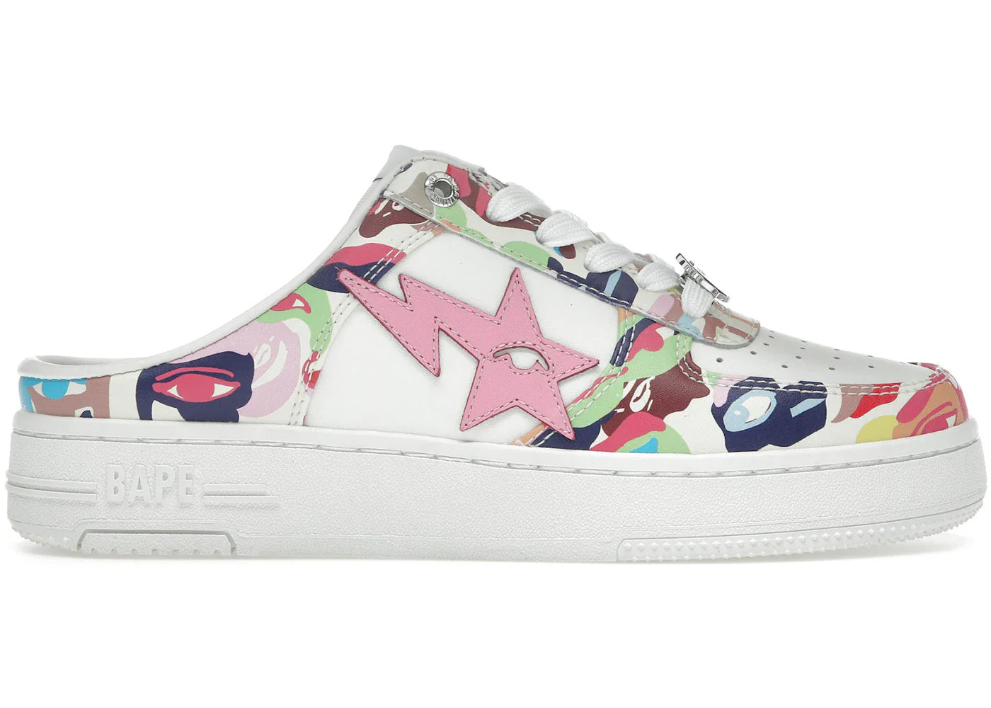 A Bathing Ape Bape Sta Mule KidSuper Multi-Color