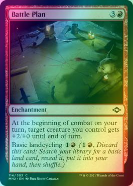 Battle plan 114 – Magic Battle Plan [114] [Modern Horizons 2] [Foil]