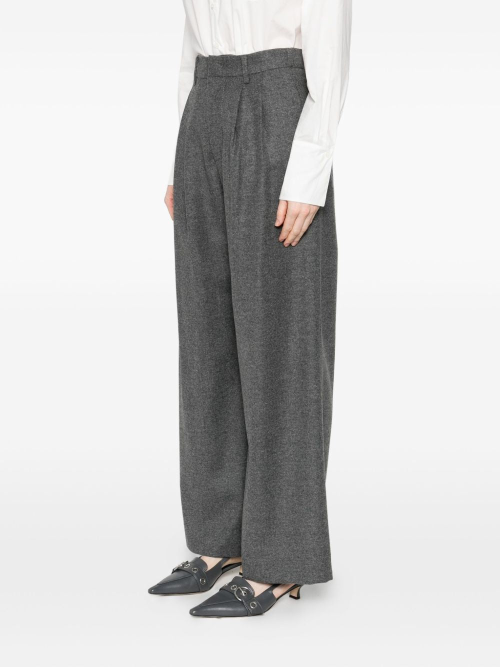 Susanne Bommer Cotton blend trousers – Cotton 50%, Nylon 50% - view 2