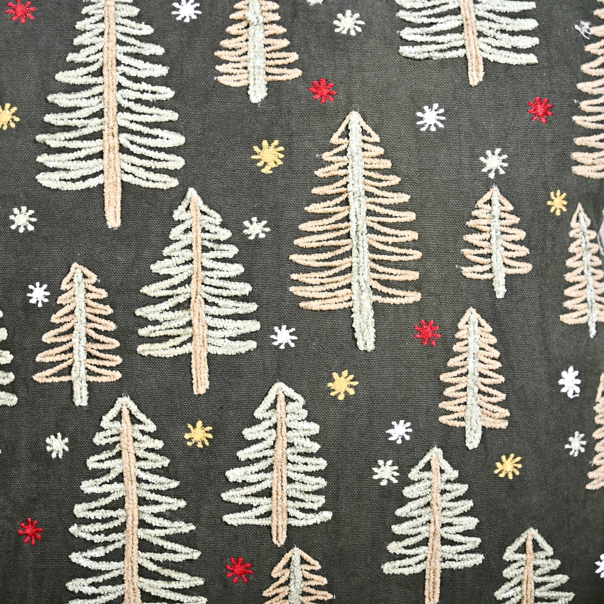 Nestasia Pine Trees Under The Night Sky Sofa Cushion Cover 40x40cm - view 3