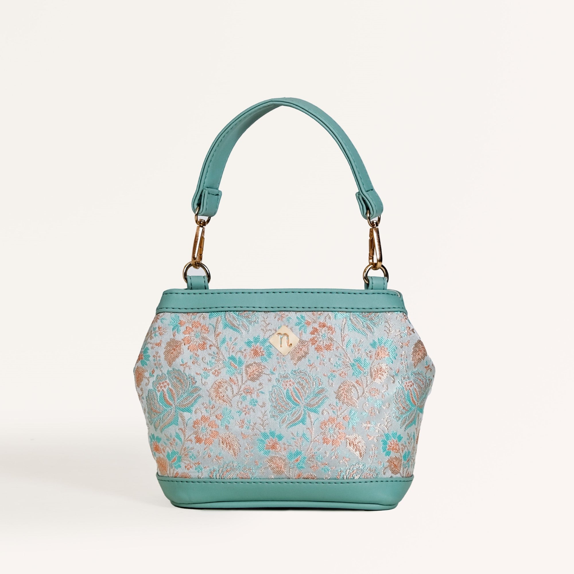 Nestasia Eden Bucket Handbag For Women Mint