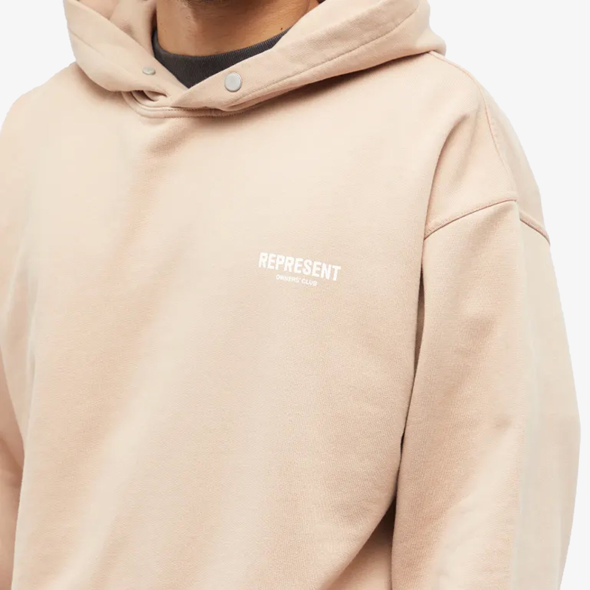 Represent | OWNERS CLUB HOODIE { STUCCO - view 3